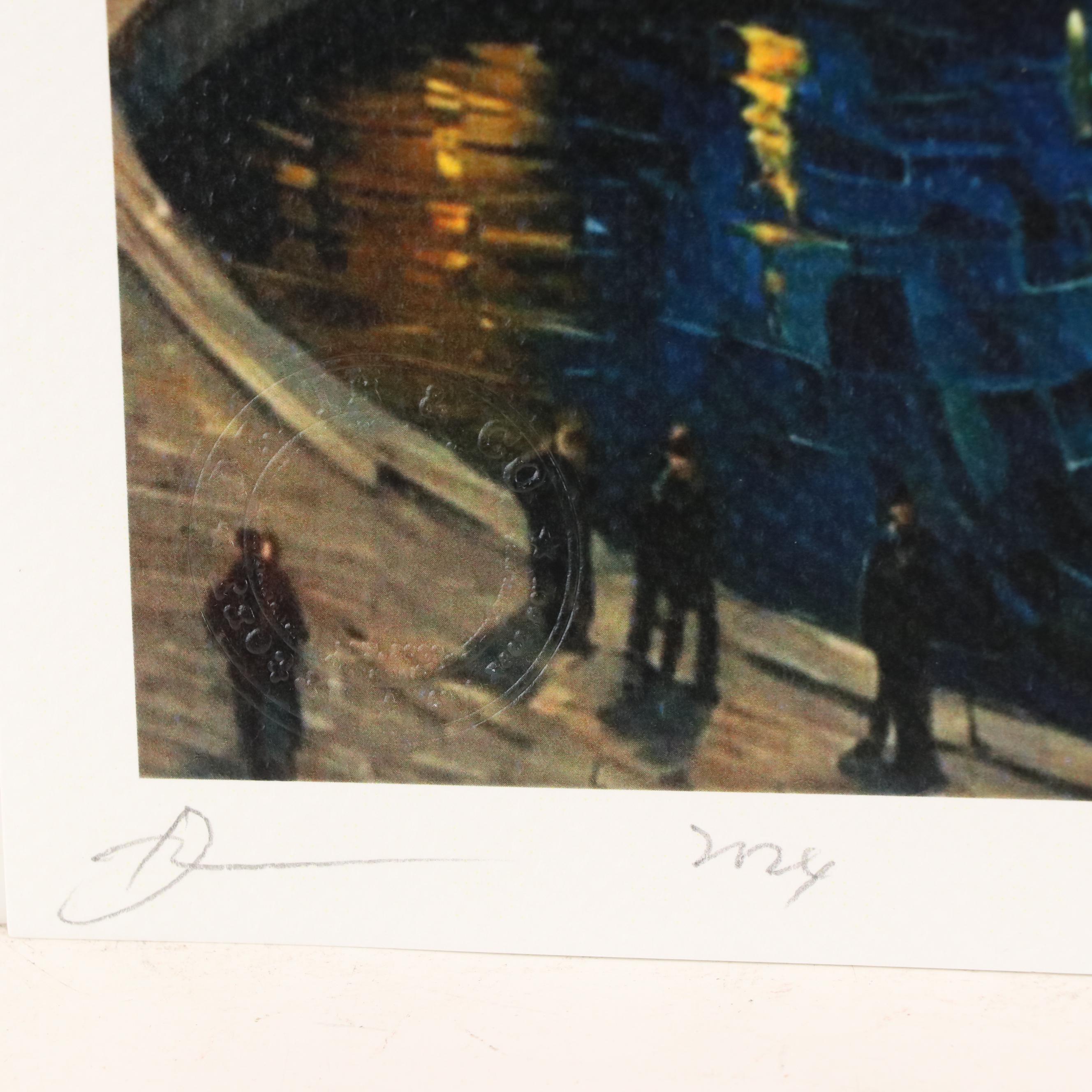 Death NYC Graphic Digital Print Featuring Rolex x Van Gogh, 2024