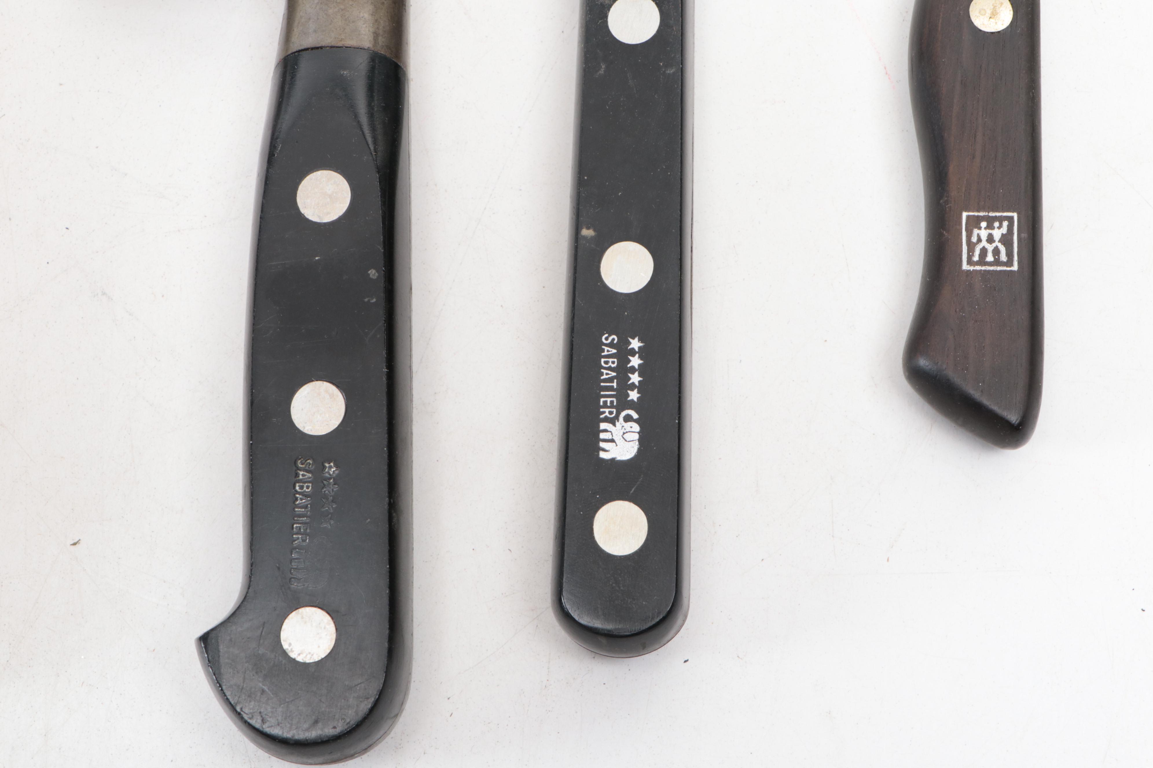 Zwilling J.A. Henckles Stainless Steel Knife with More Kitchen Knives