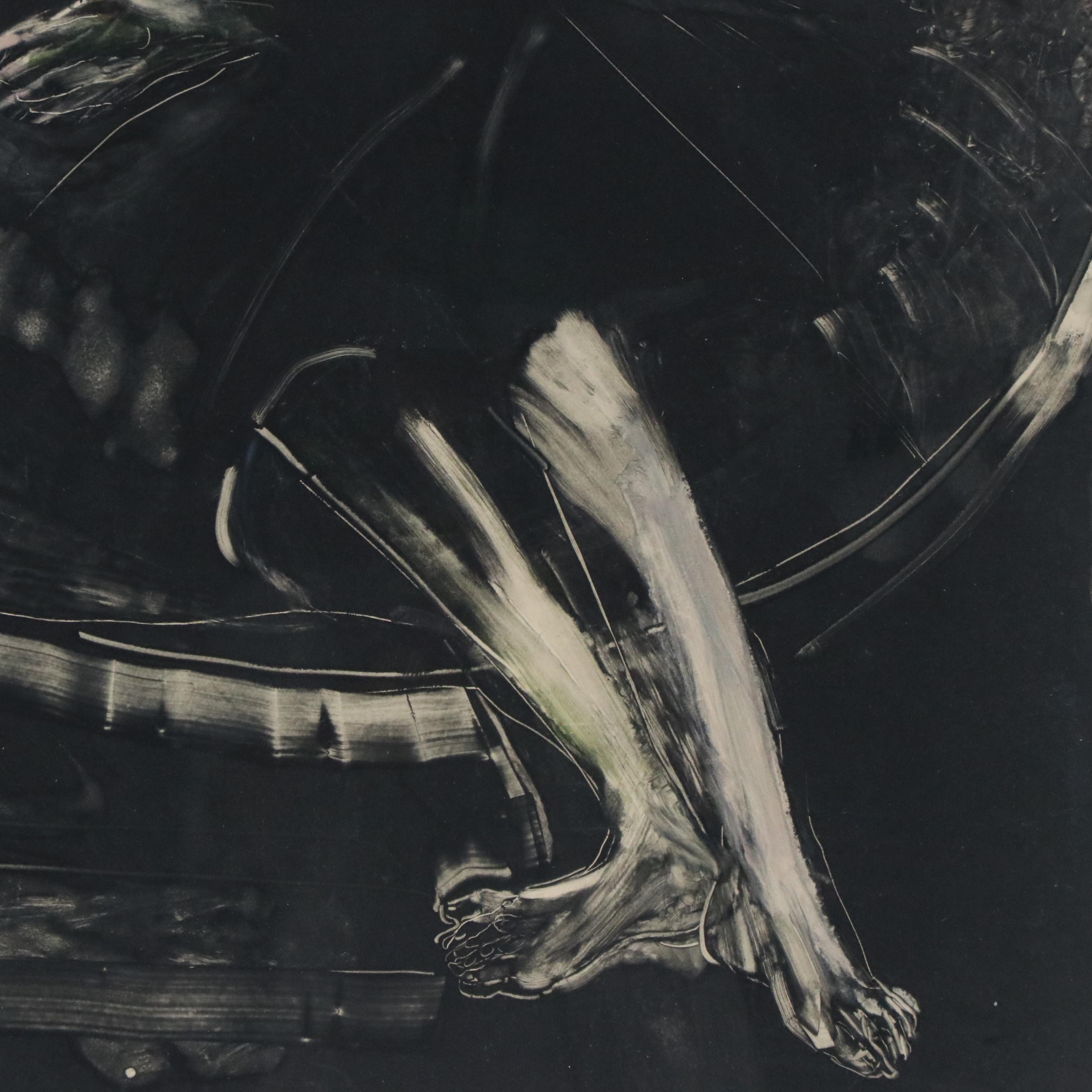 Judy Glantzman Monotype of Ballerina