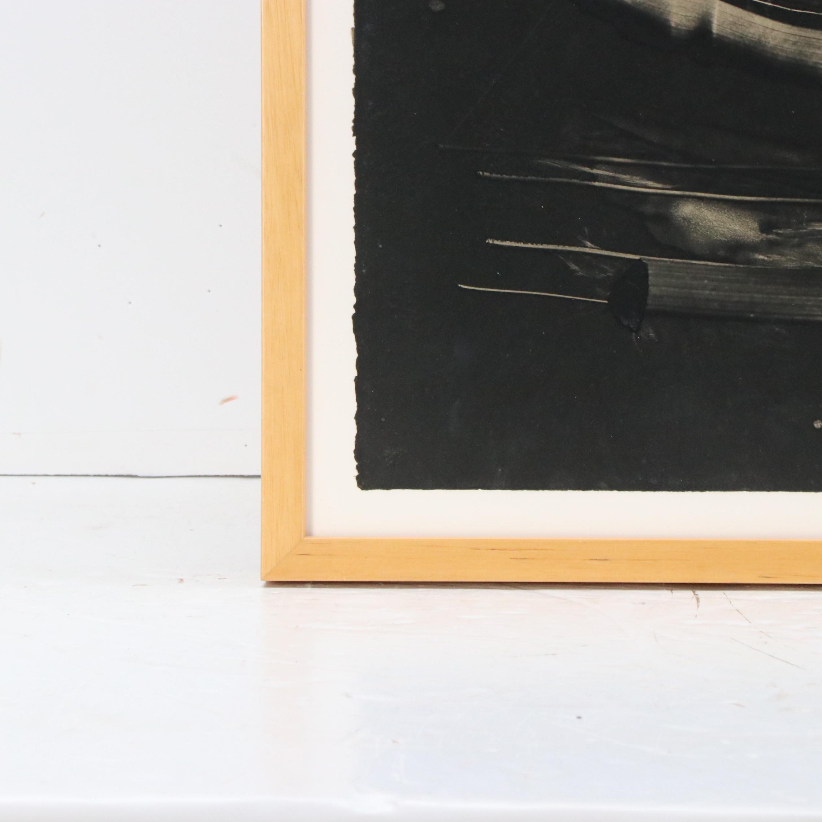 Judy Glantzman Monotype of Ballerina