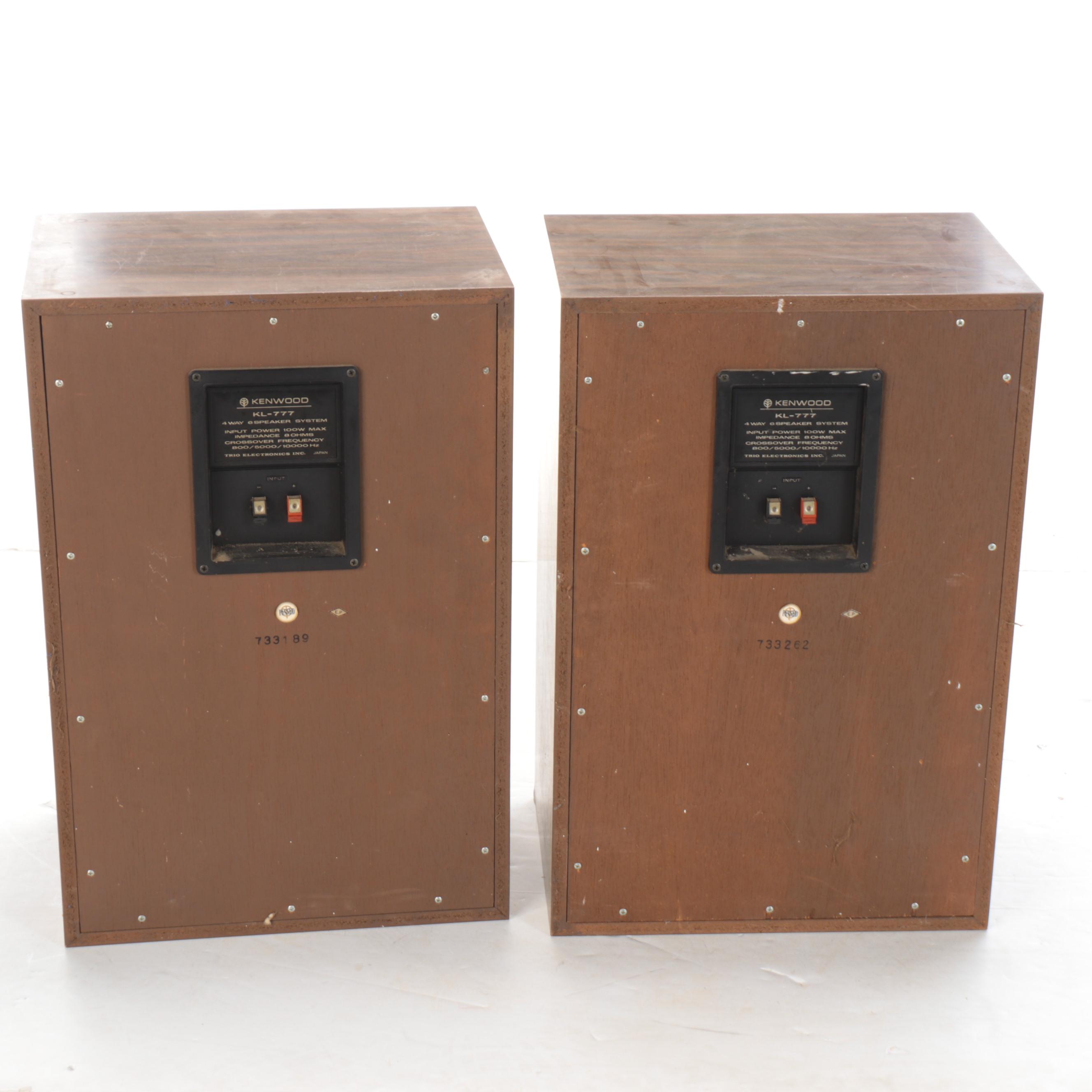 Kenwood KL-777 Four Way Speaker System
