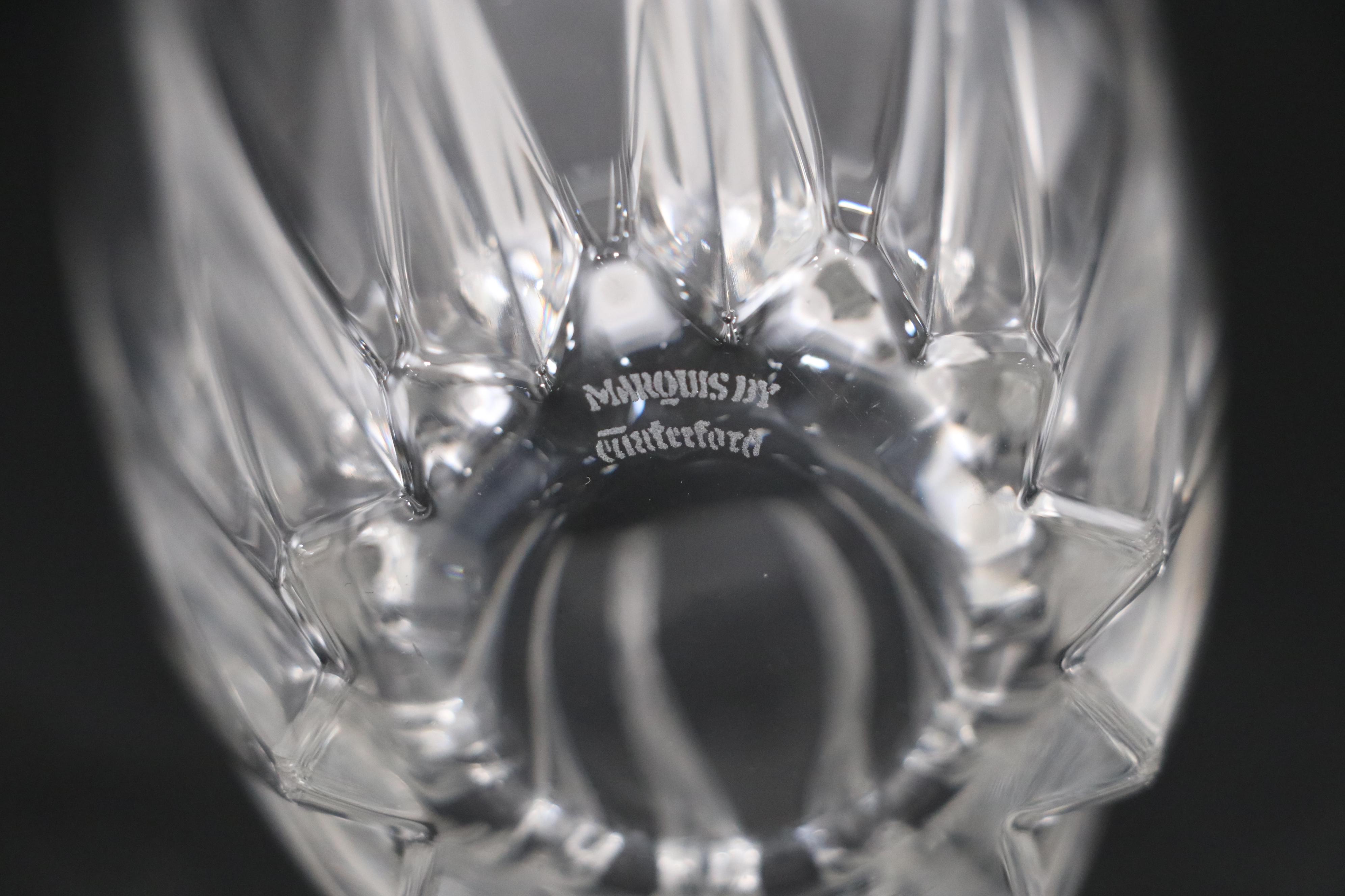 Waterford "Omega" Crystal Highball Glasses with Sasaki "Caren" Stemware