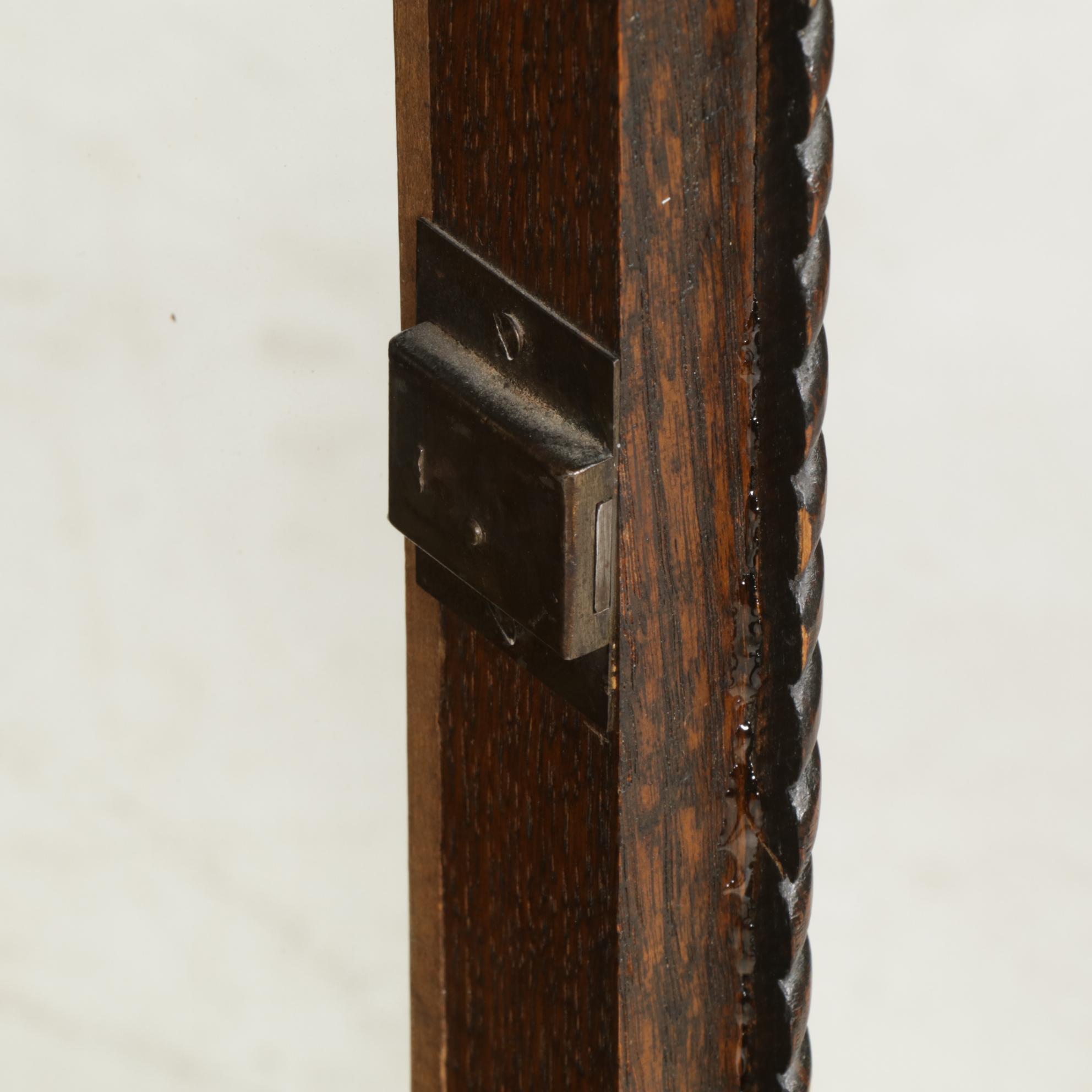 Oak Display Cabinet, Early 20th Century