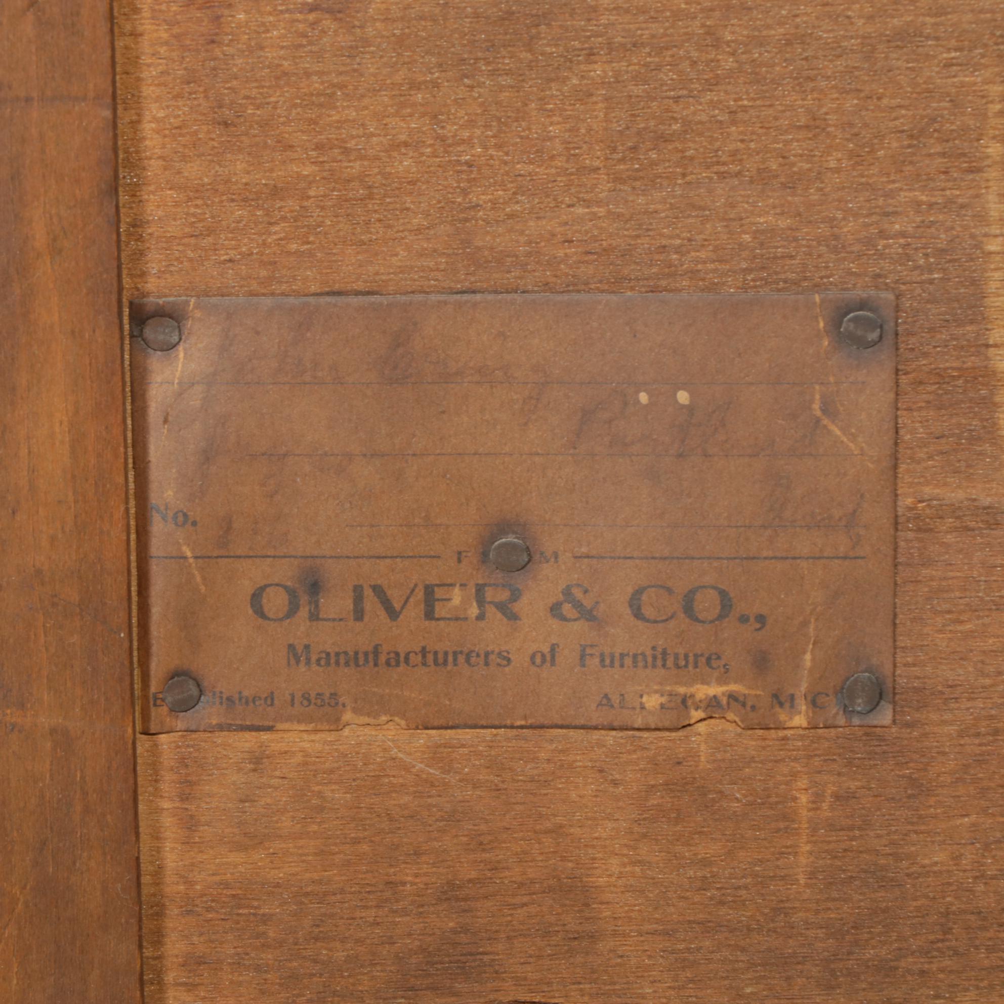 Oak Display Cabinet, Early 20th Century