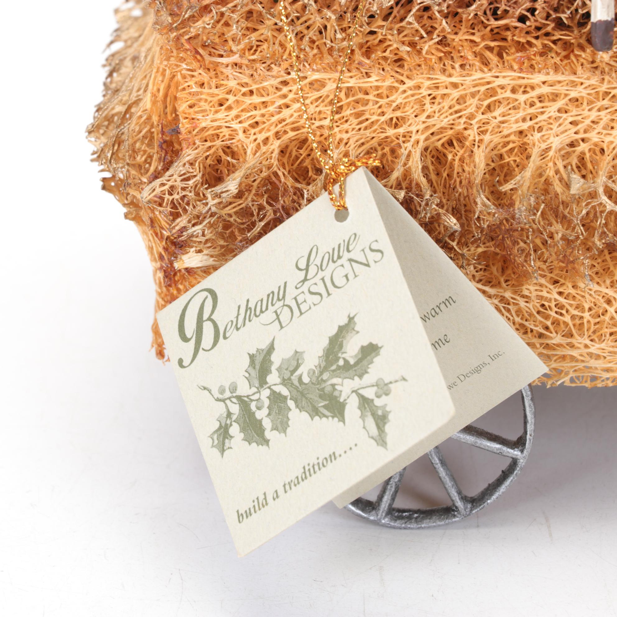 Bethany Lowe Santa in Car with German Santa Candy Box