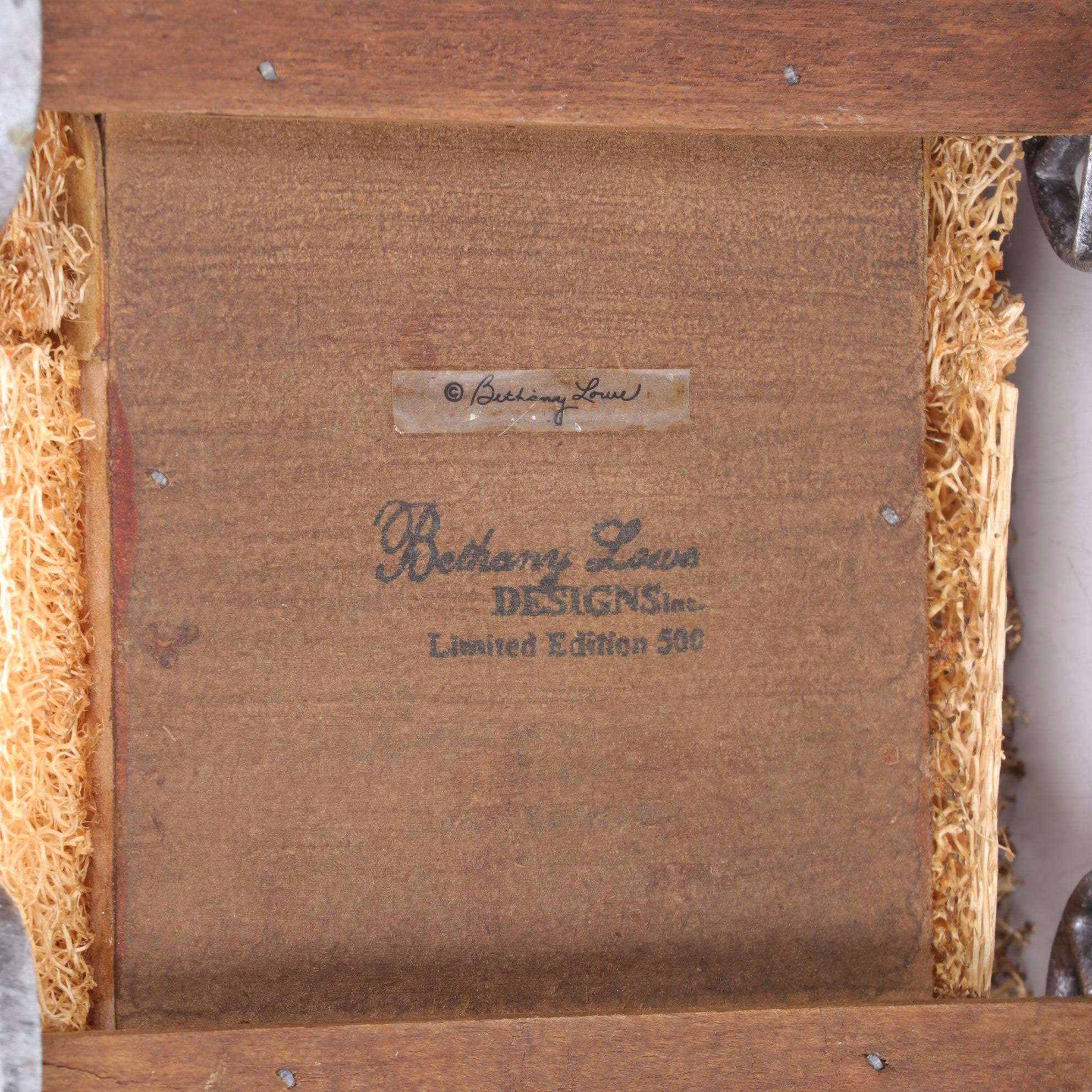 Bethany Lowe Santa in Car with German Santa Candy Box