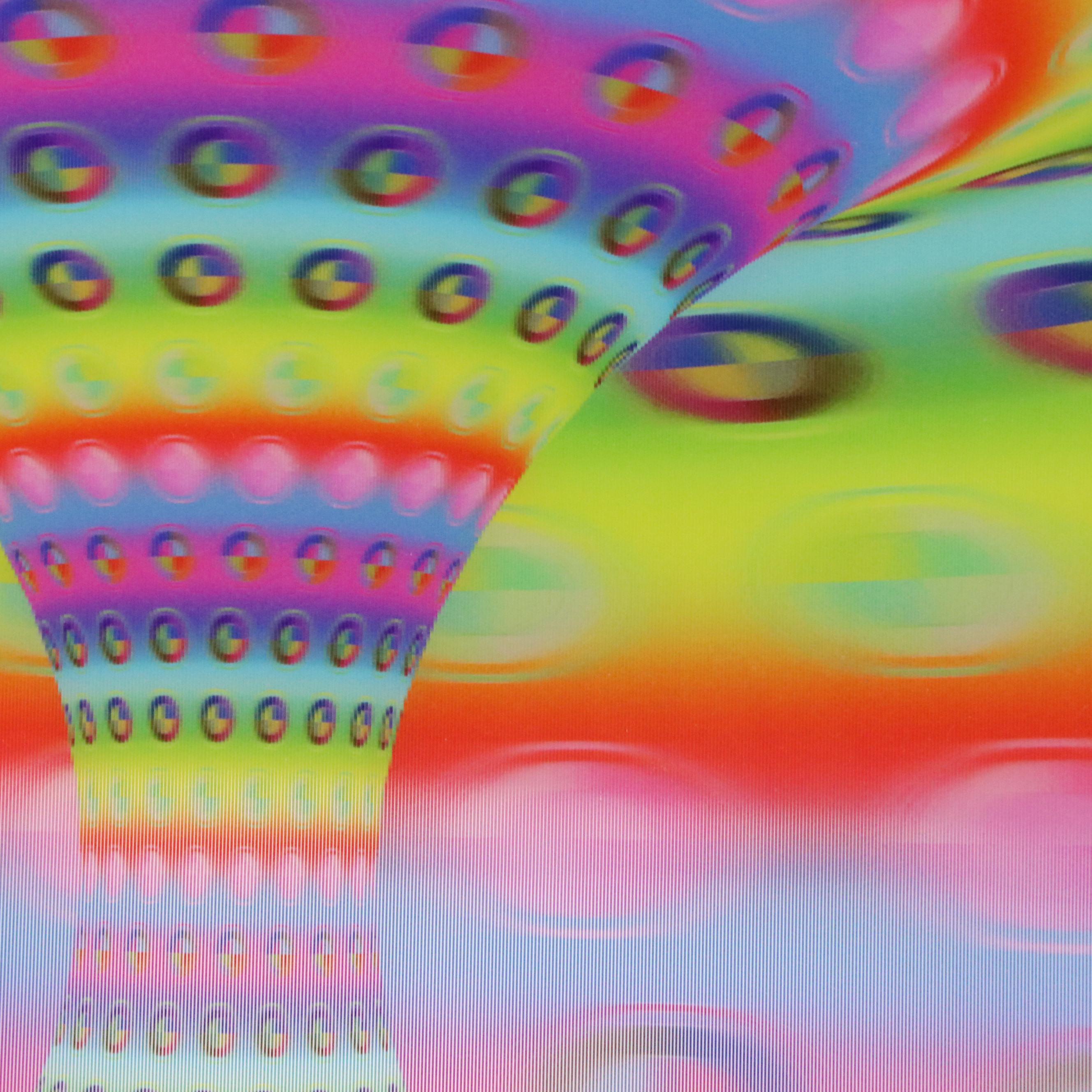 Ron Agam Abstract Lenticular Print "Aquatic Dream," 2018