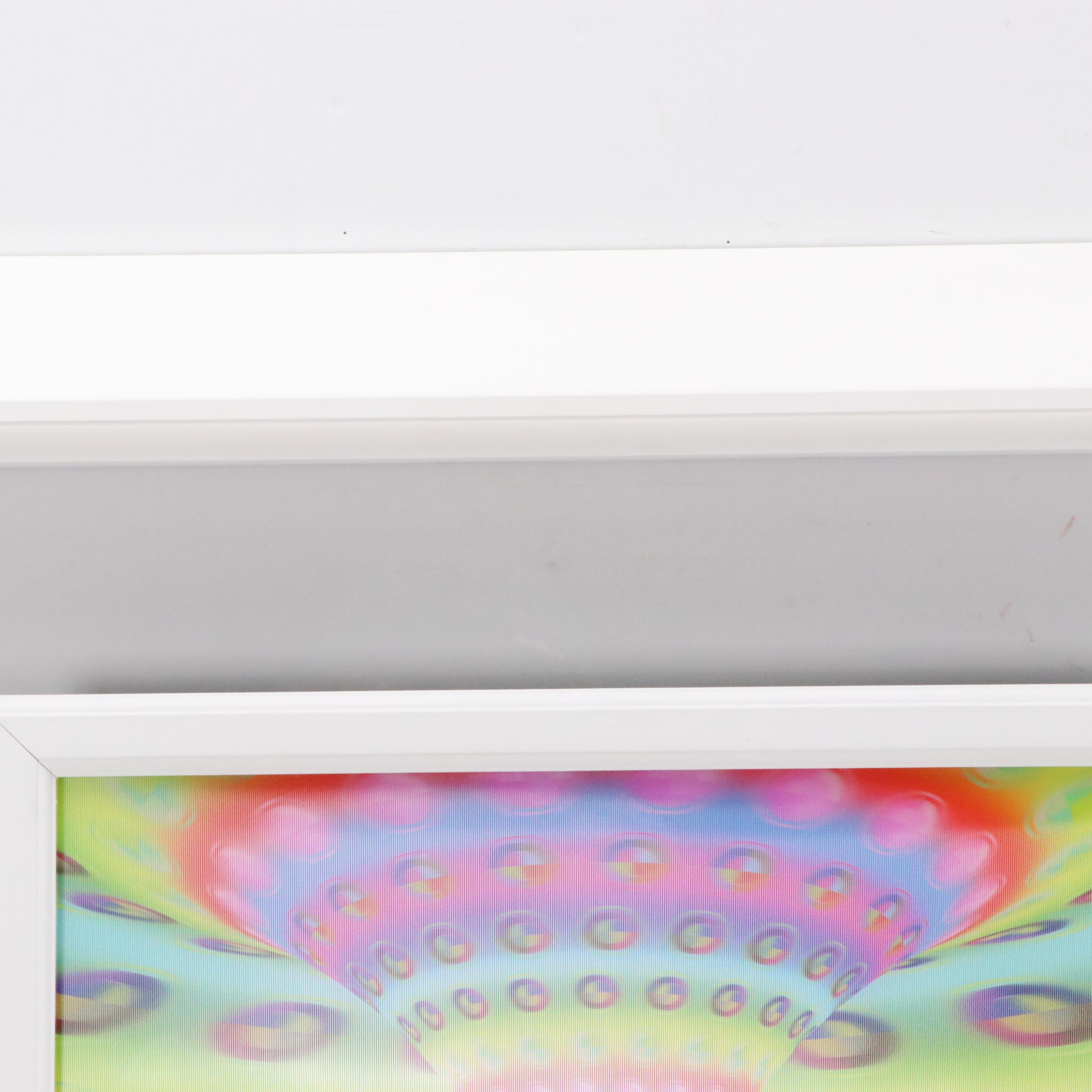 Ron Agam Abstract Lenticular Print "Aquatic Dream," 2018