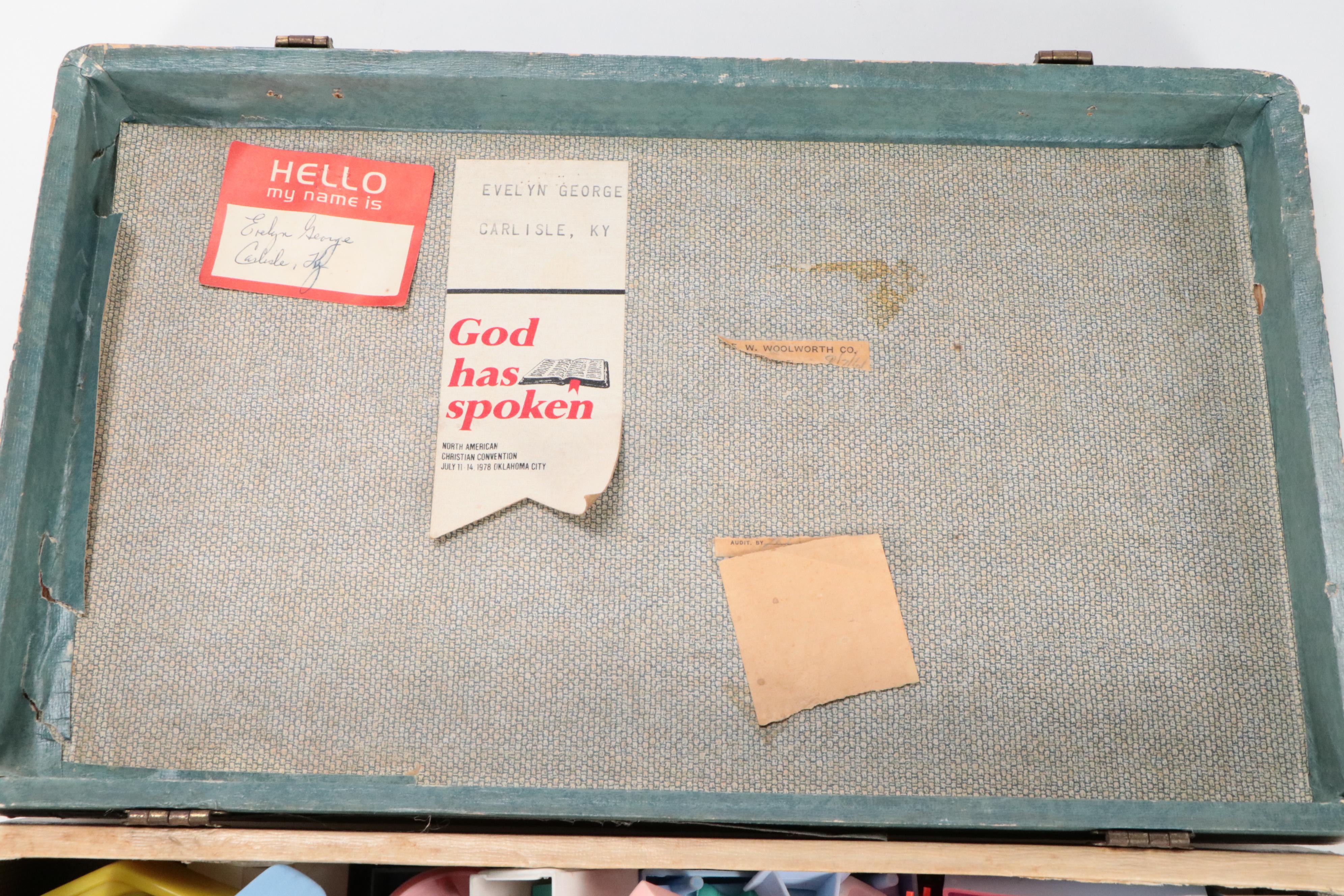 Marx Tin Litho Mid-Century Ranch Doll House with Accessories