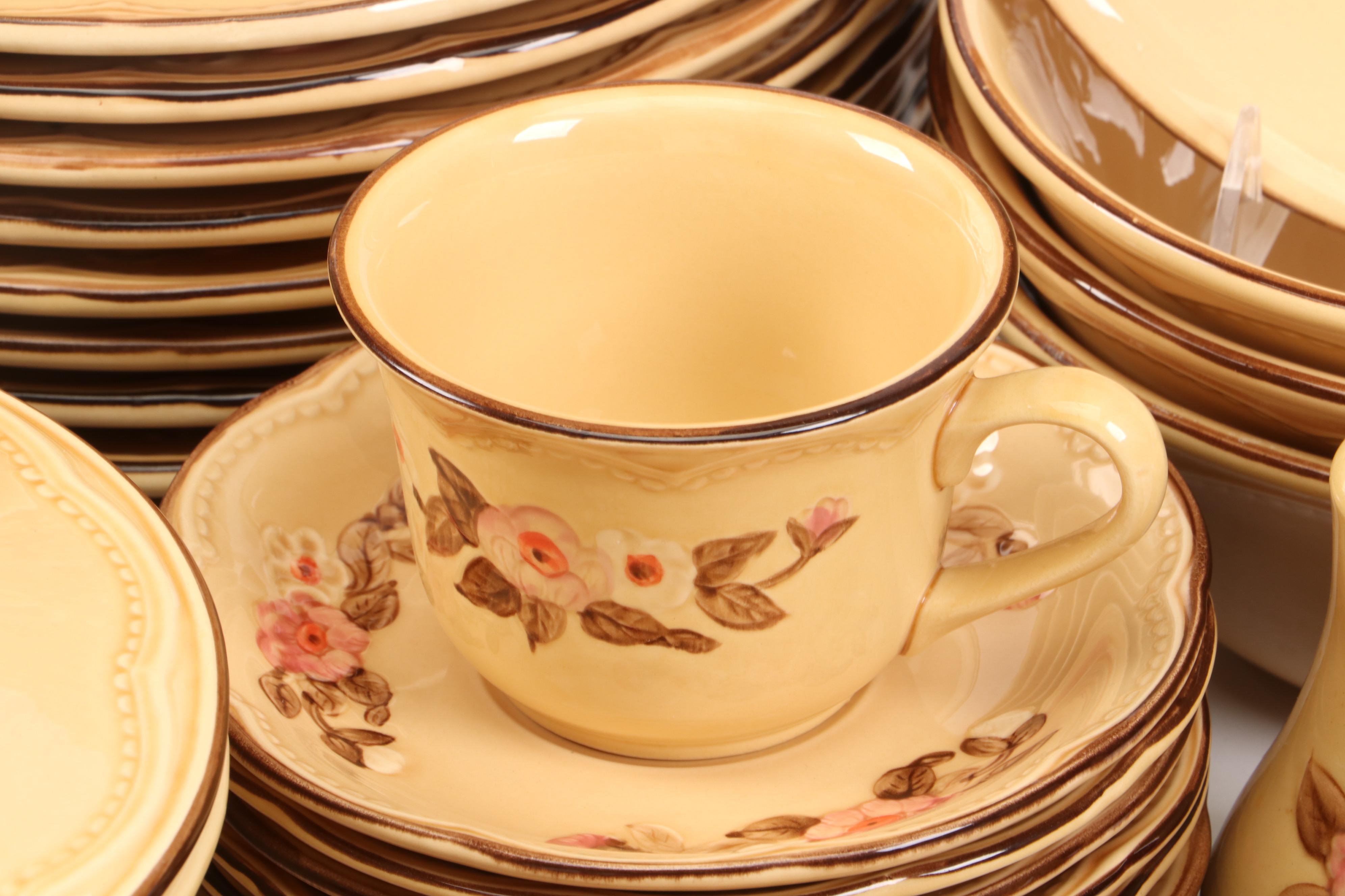 Franciscan "Rosette" Ceramic Dinnerware, Serveware and More