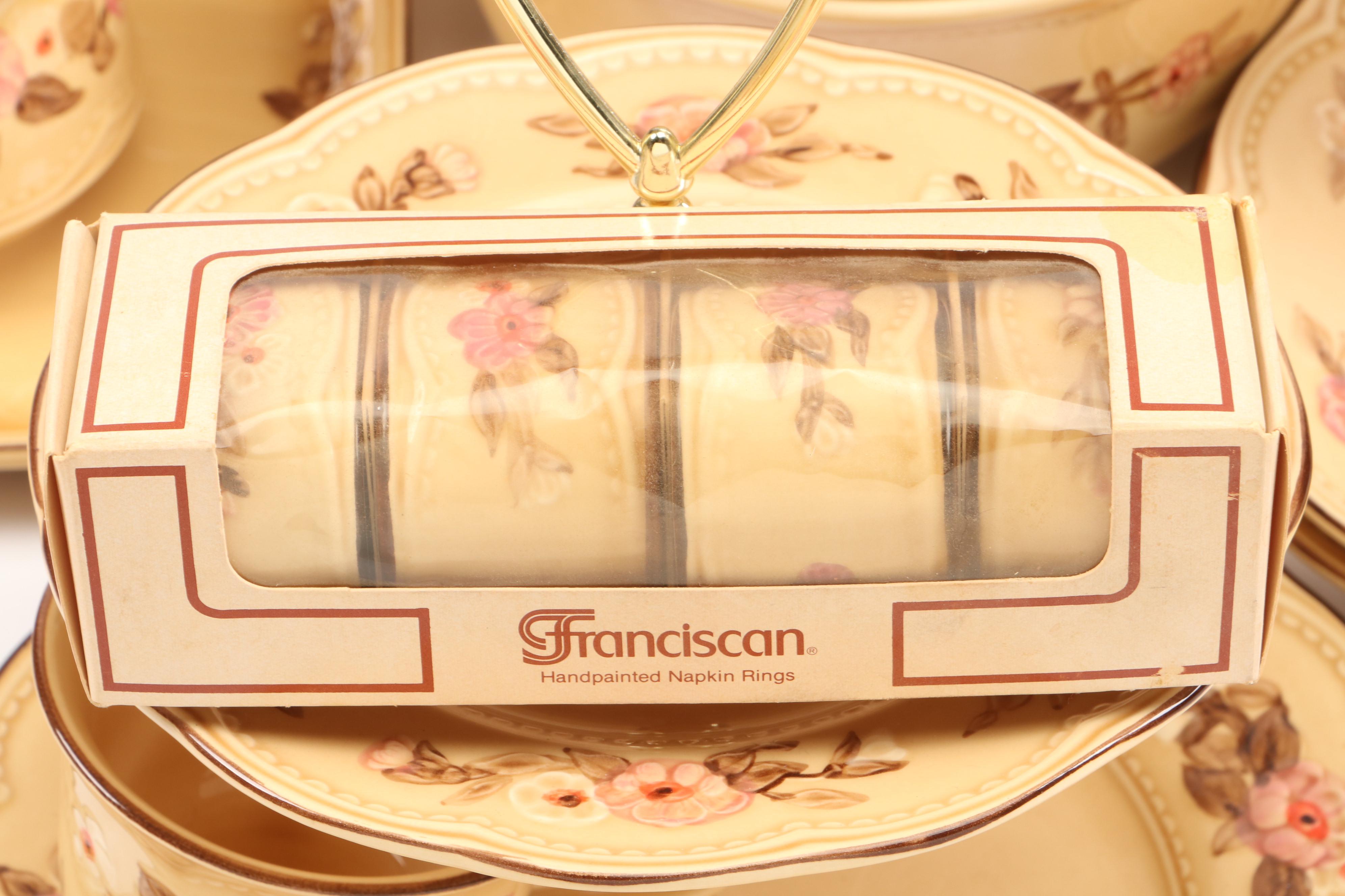 Franciscan "Rosette" Ceramic Dinnerware, Serveware and More