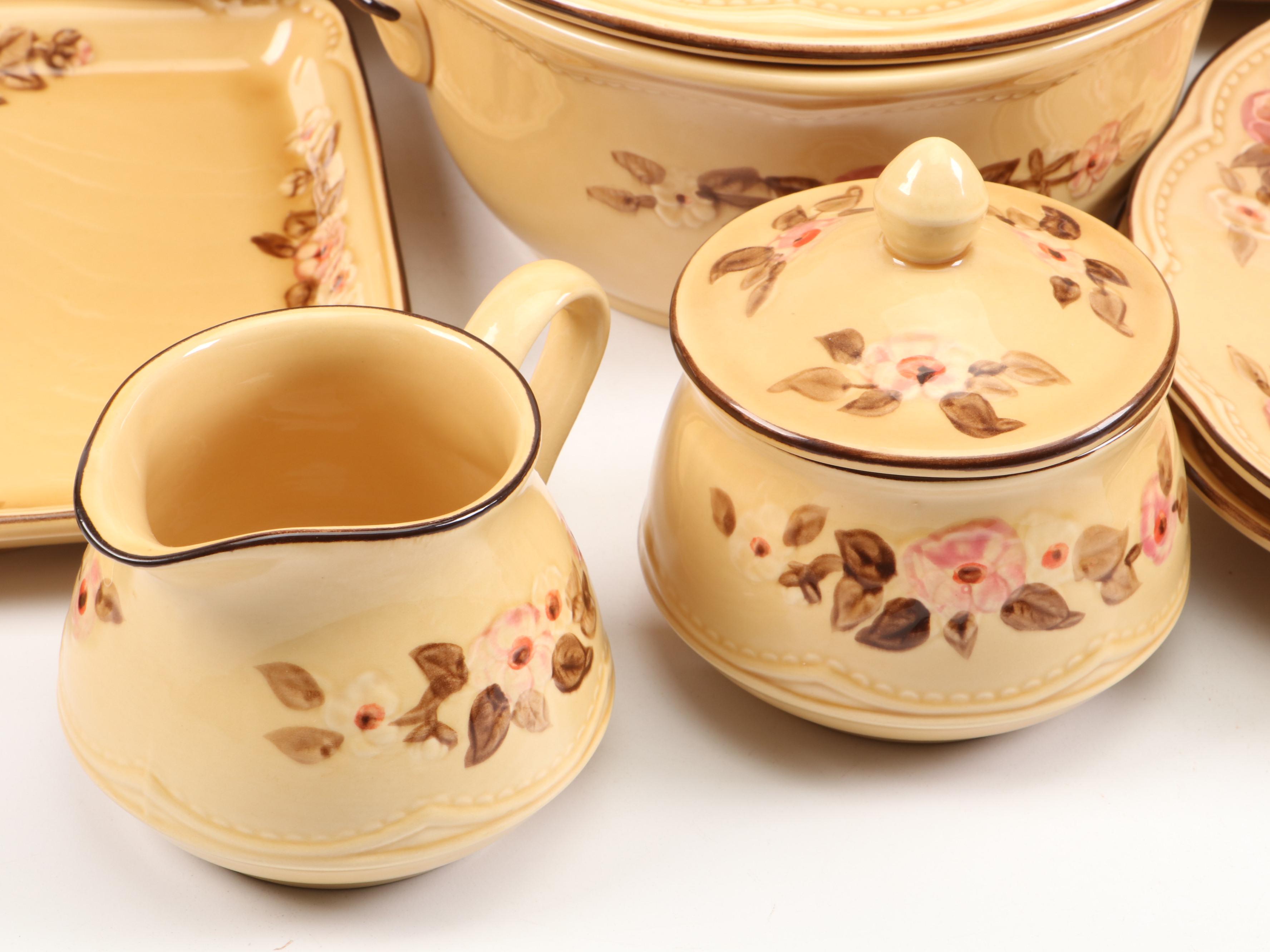 Franciscan "Rosette" Ceramic Dinnerware, Serveware and More