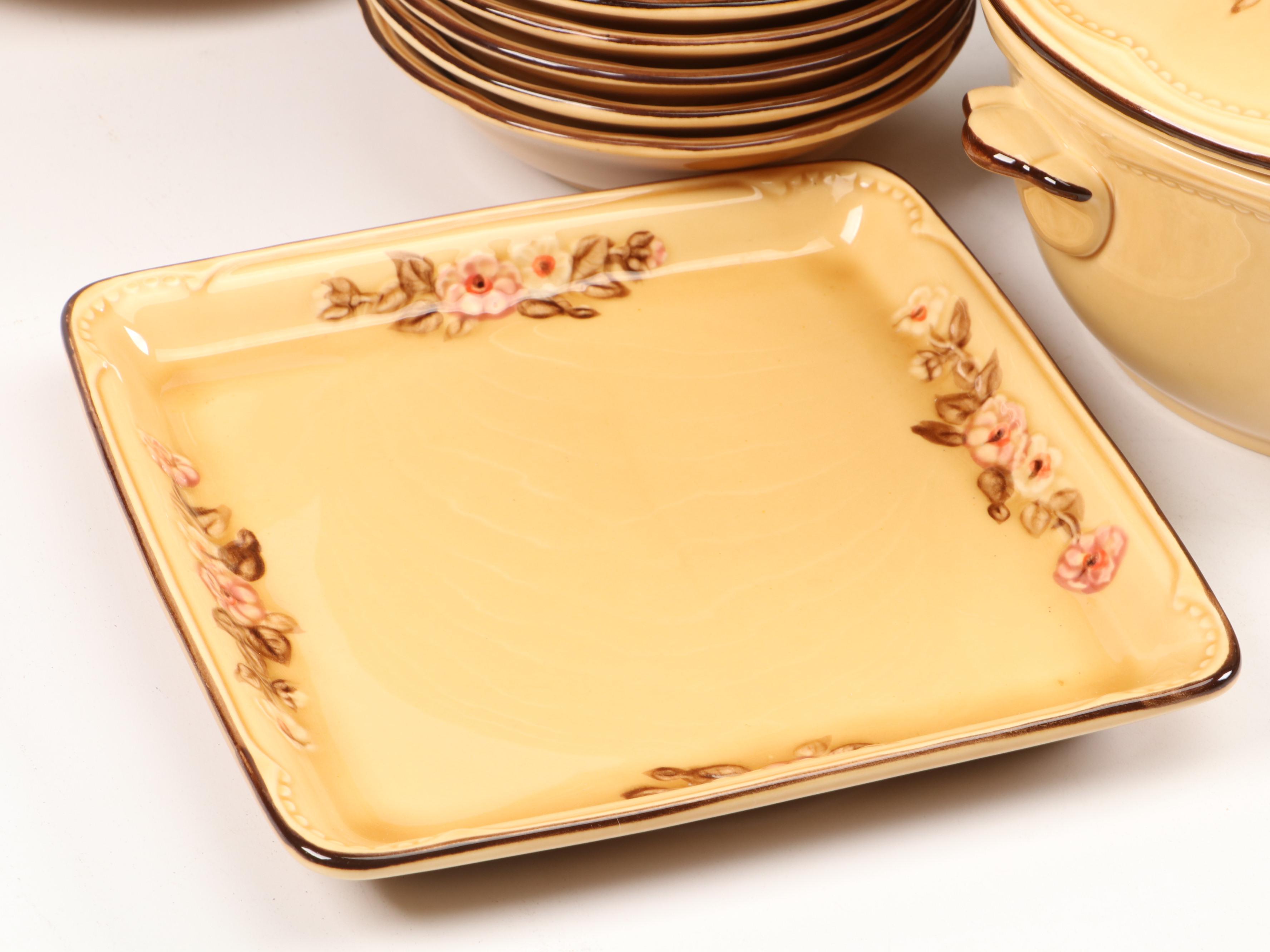 Franciscan "Rosette" Ceramic Dinnerware, Serveware and More