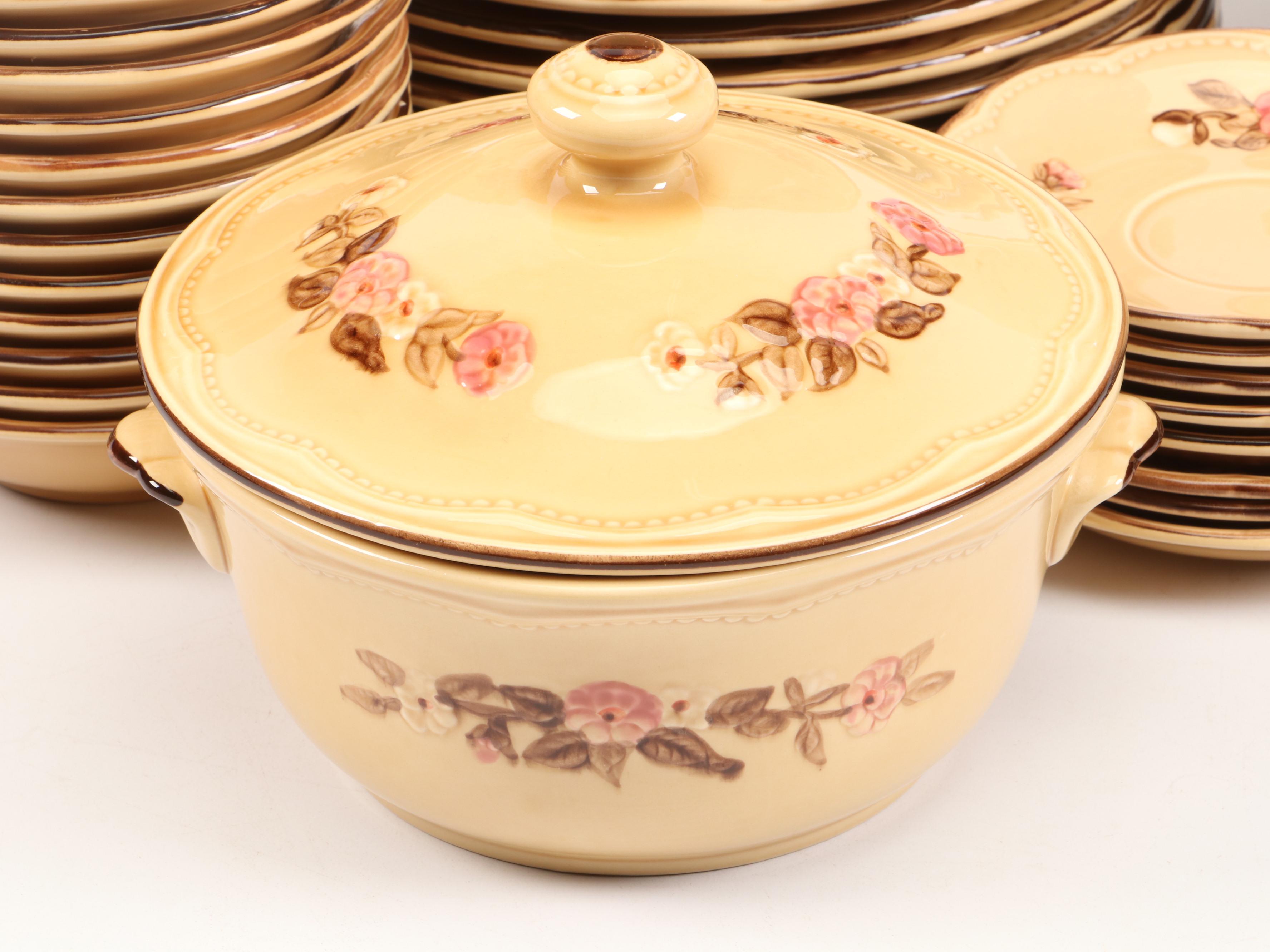 Franciscan "Rosette" Ceramic Dinnerware, Serveware and More