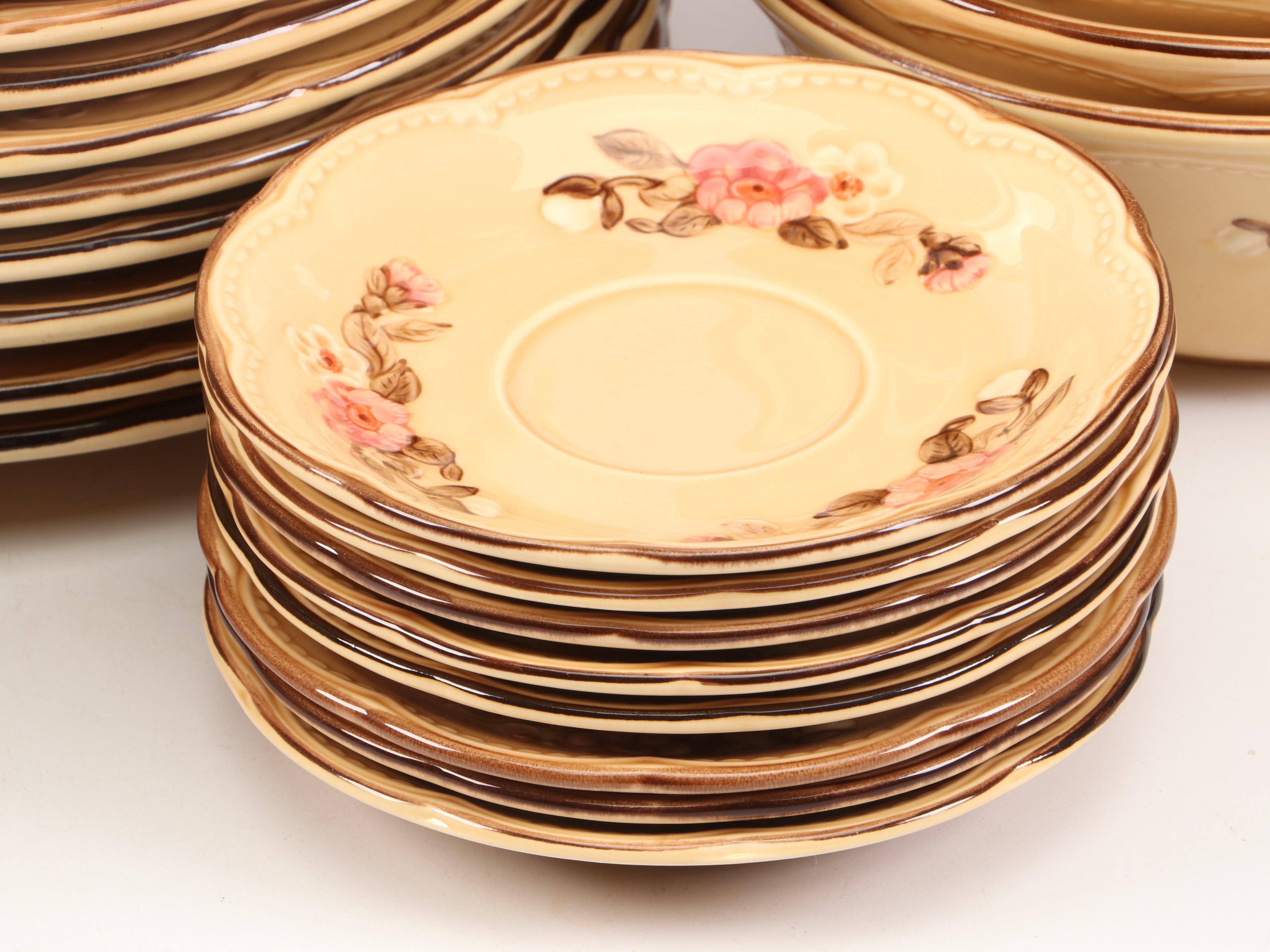 Franciscan "Rosette" Ceramic Dinnerware, Serveware and More