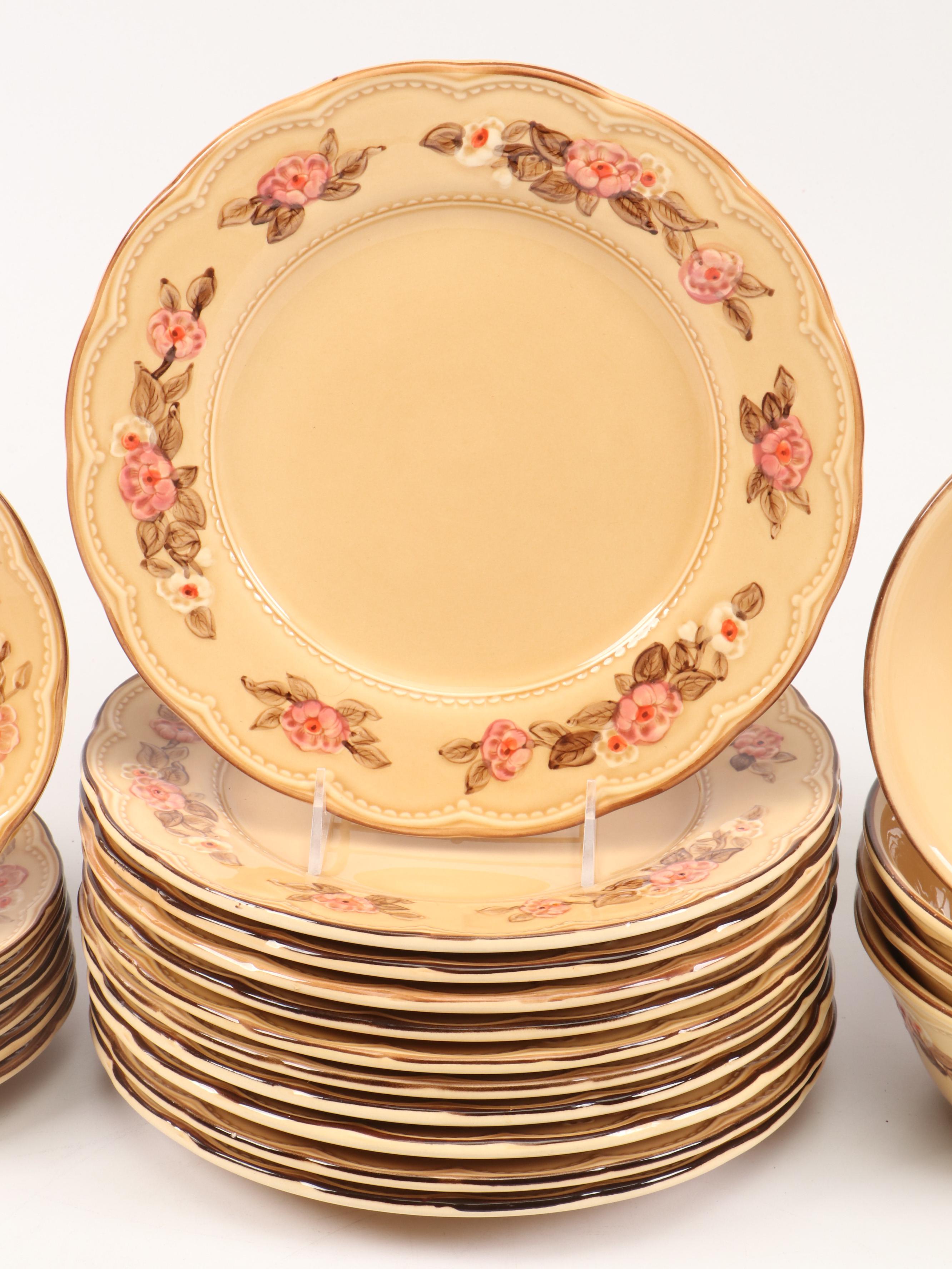 Franciscan "Rosette" Ceramic Dinnerware, Serveware and More