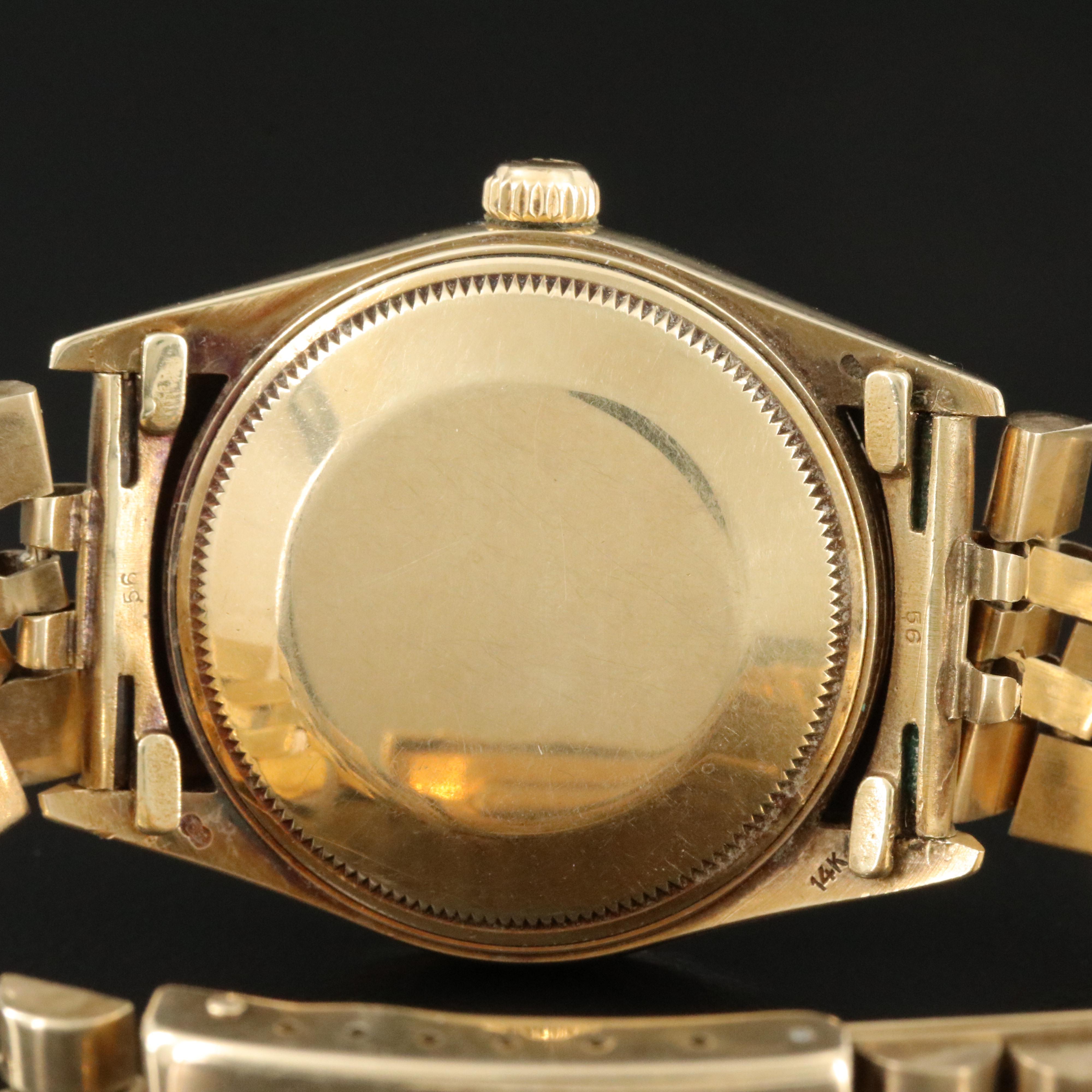 1980 14K Rolex Oyster Perpetual Date Watch