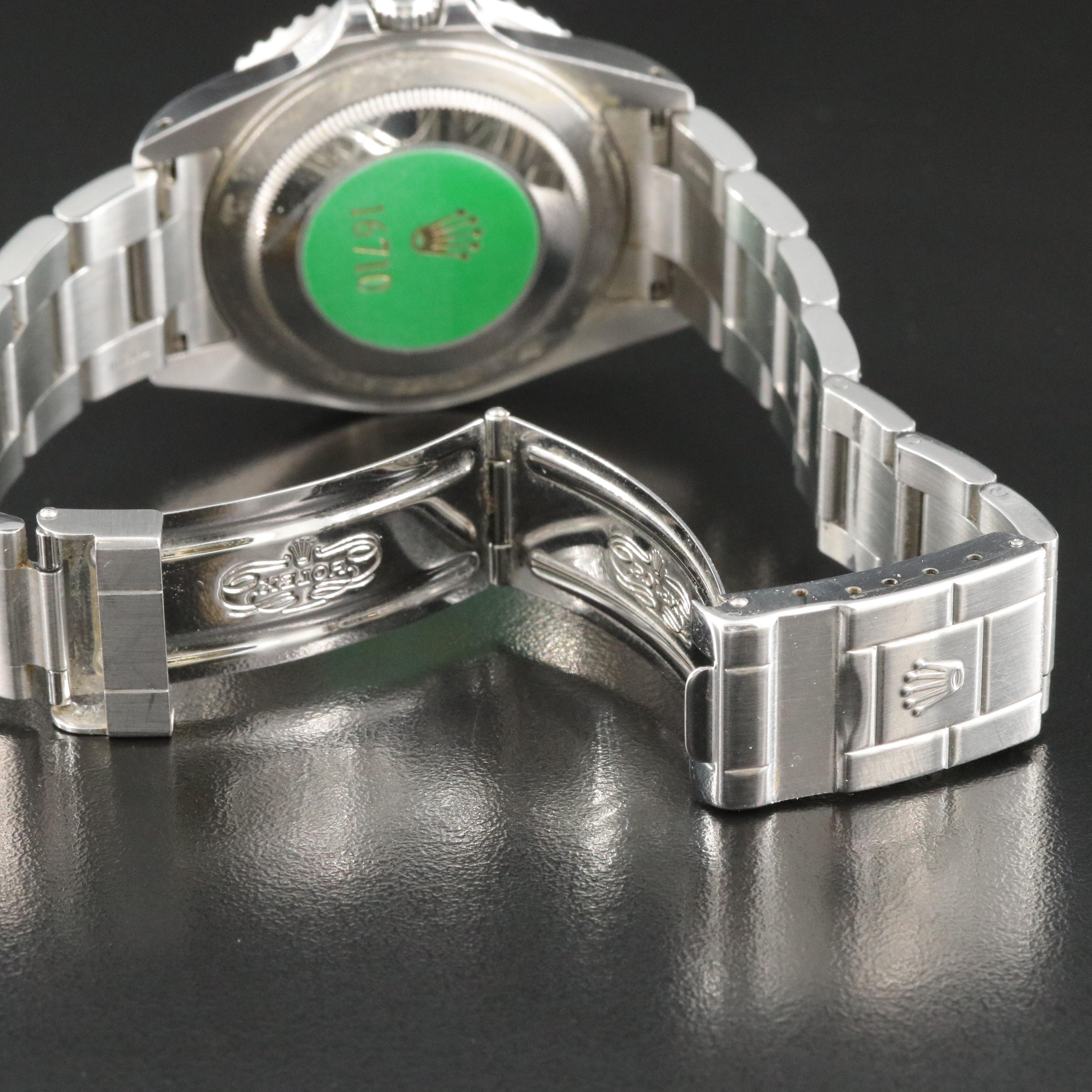 2000 Rolex GMT-Master II Date Watch