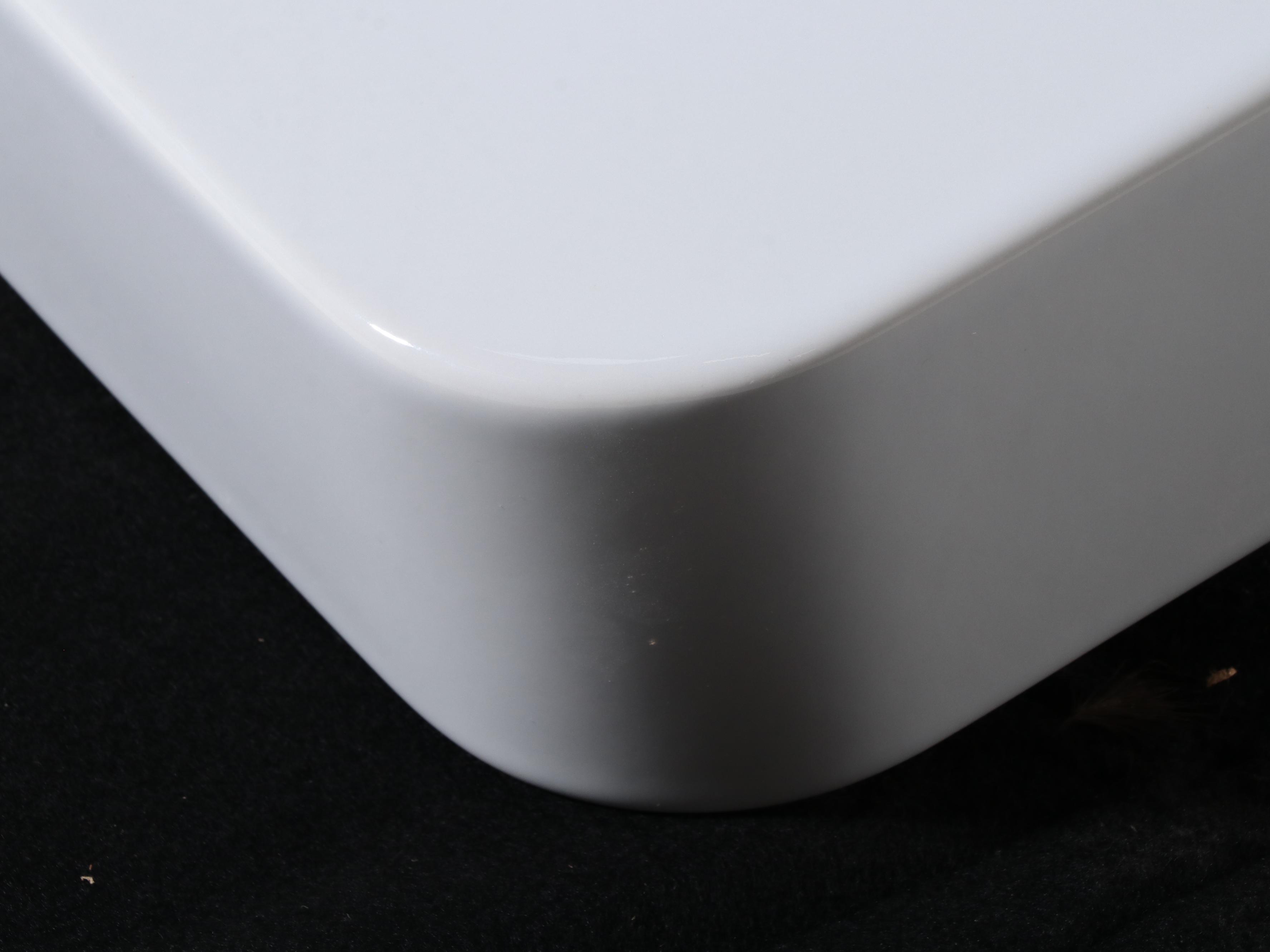 Porcelain Wall-Mount Sink, Contemporary