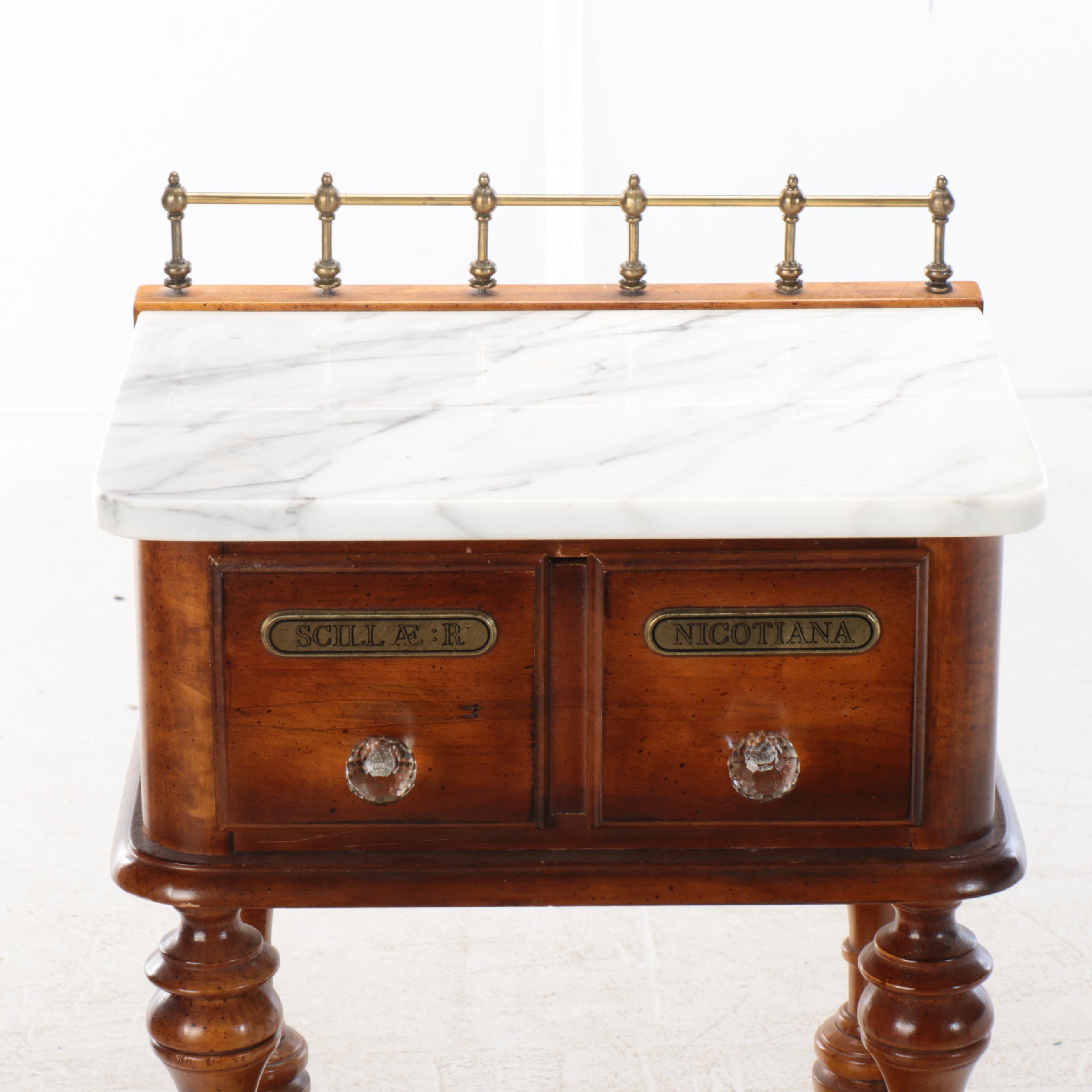 Pulaski Apothecary St James Marble-Top Washstand