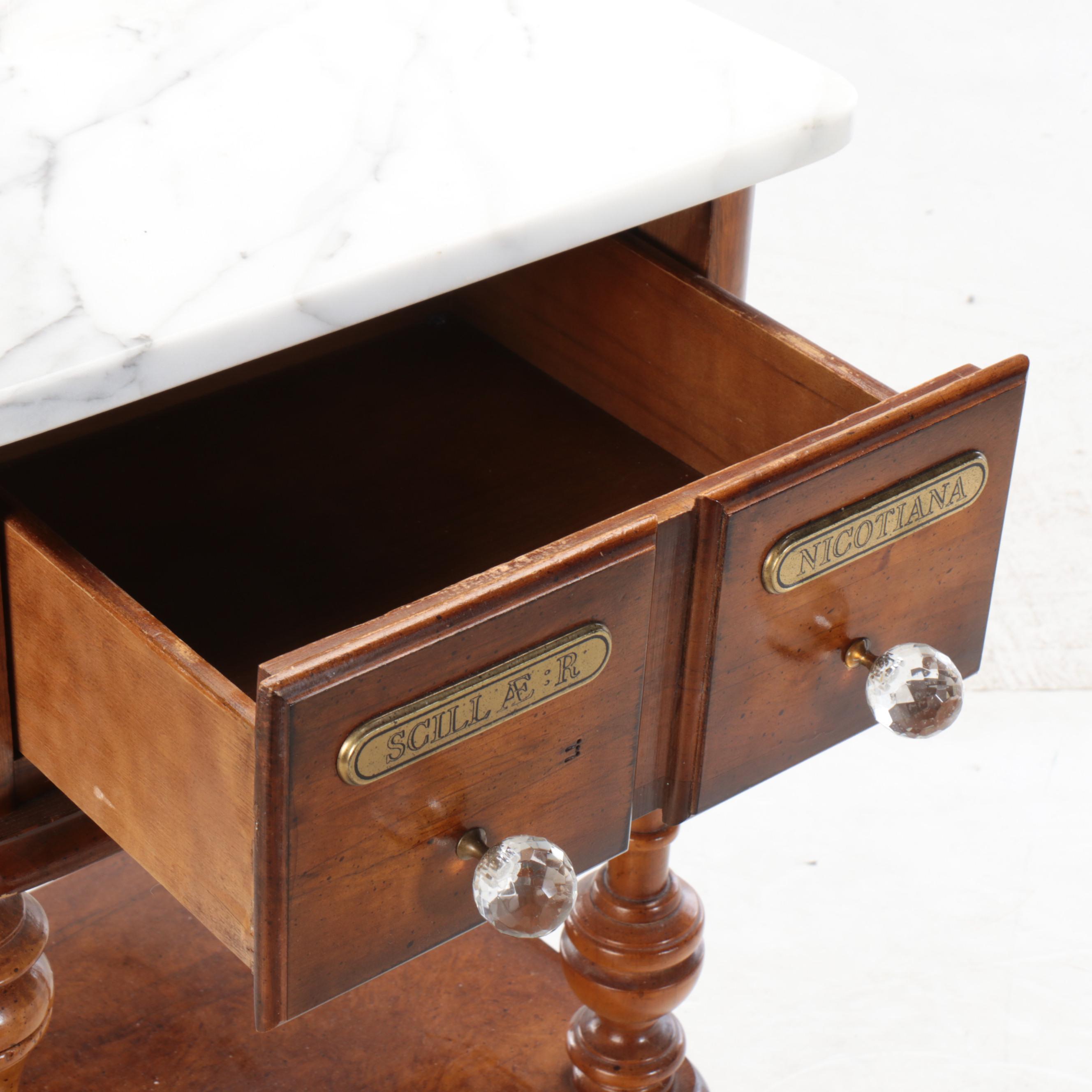 Pulaski Apothecary St James Marble-Top Washstand