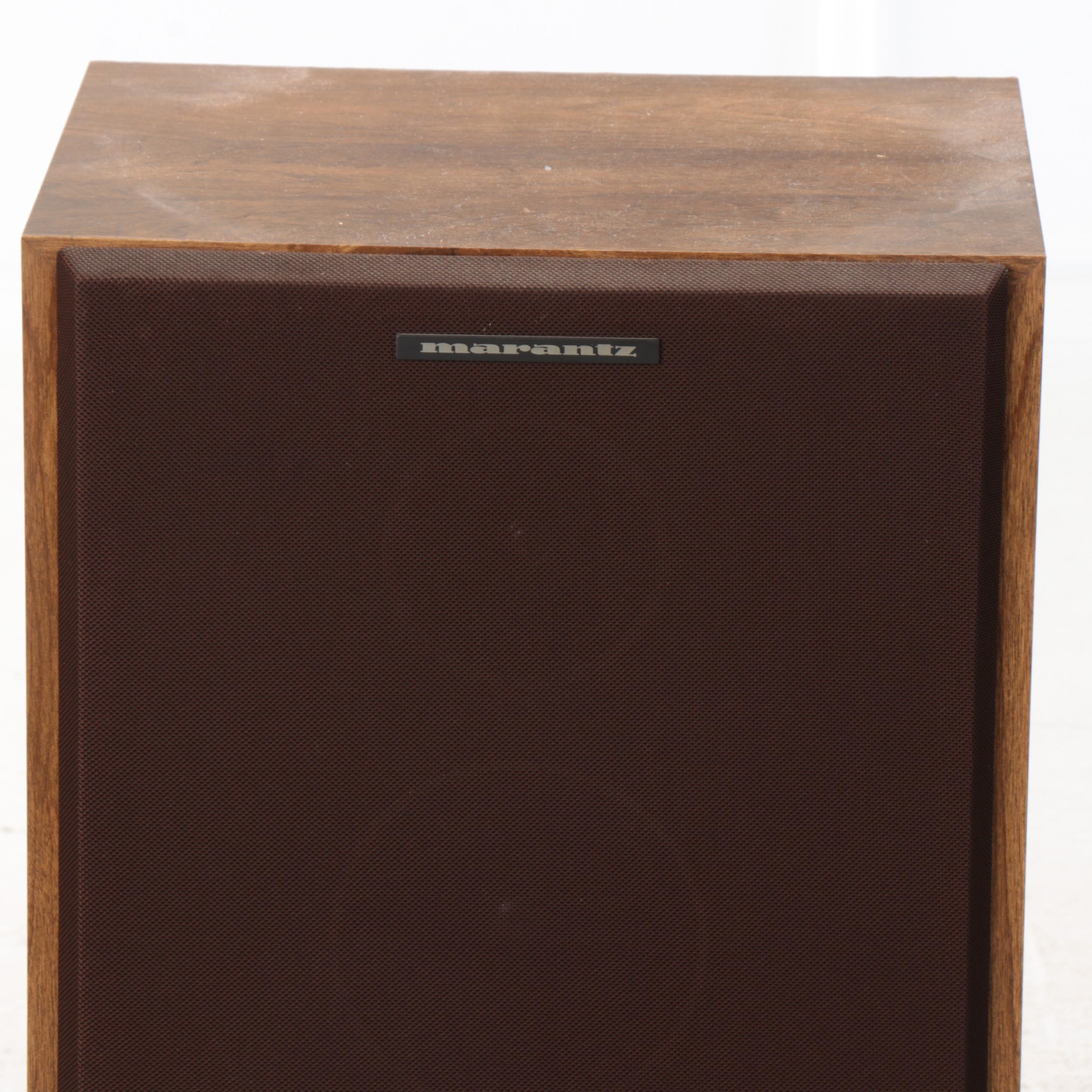 Pair of Marantz CS-65 Walnut-Veneer Loud Speakers