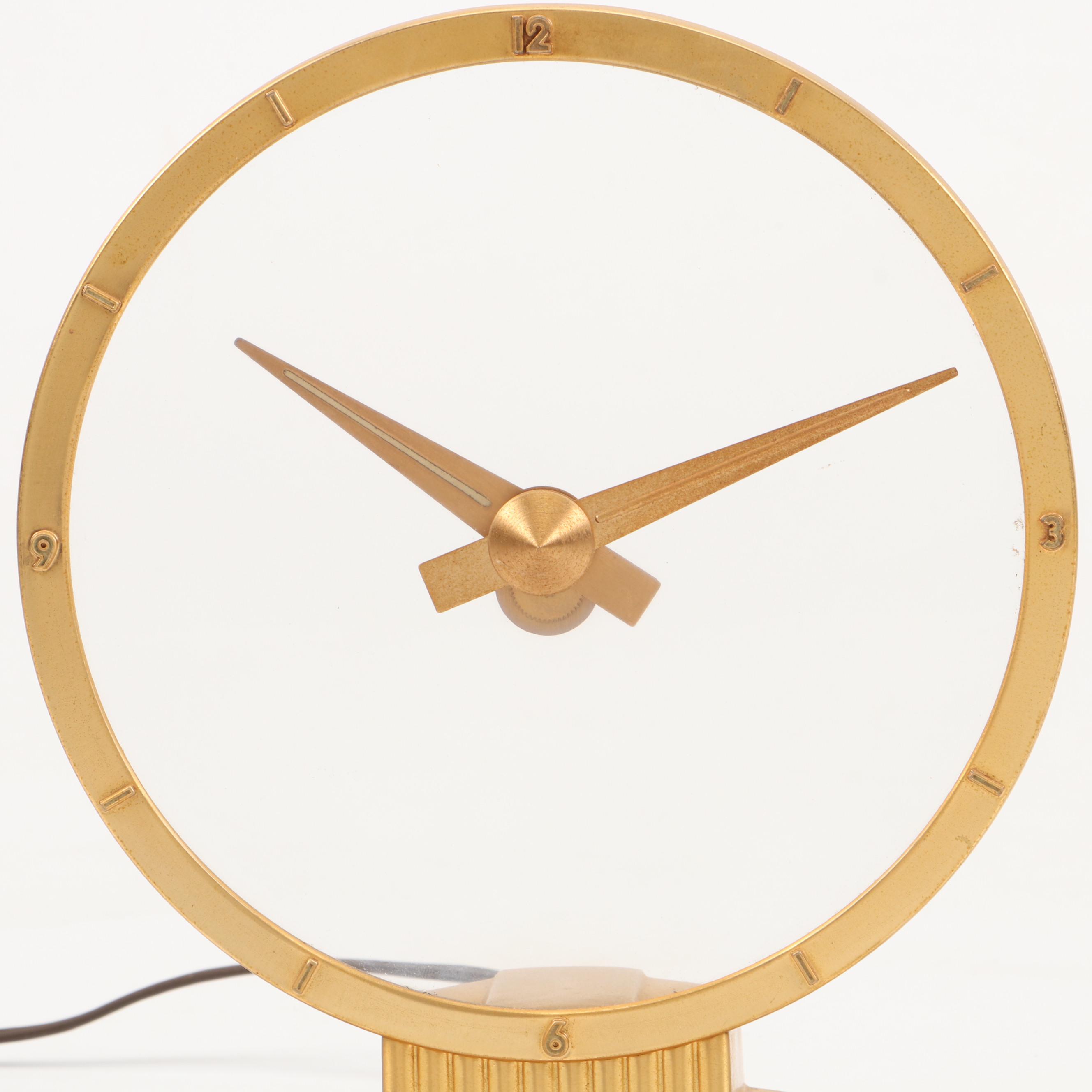 Jefferson "Golden Hour" Electric Clock
