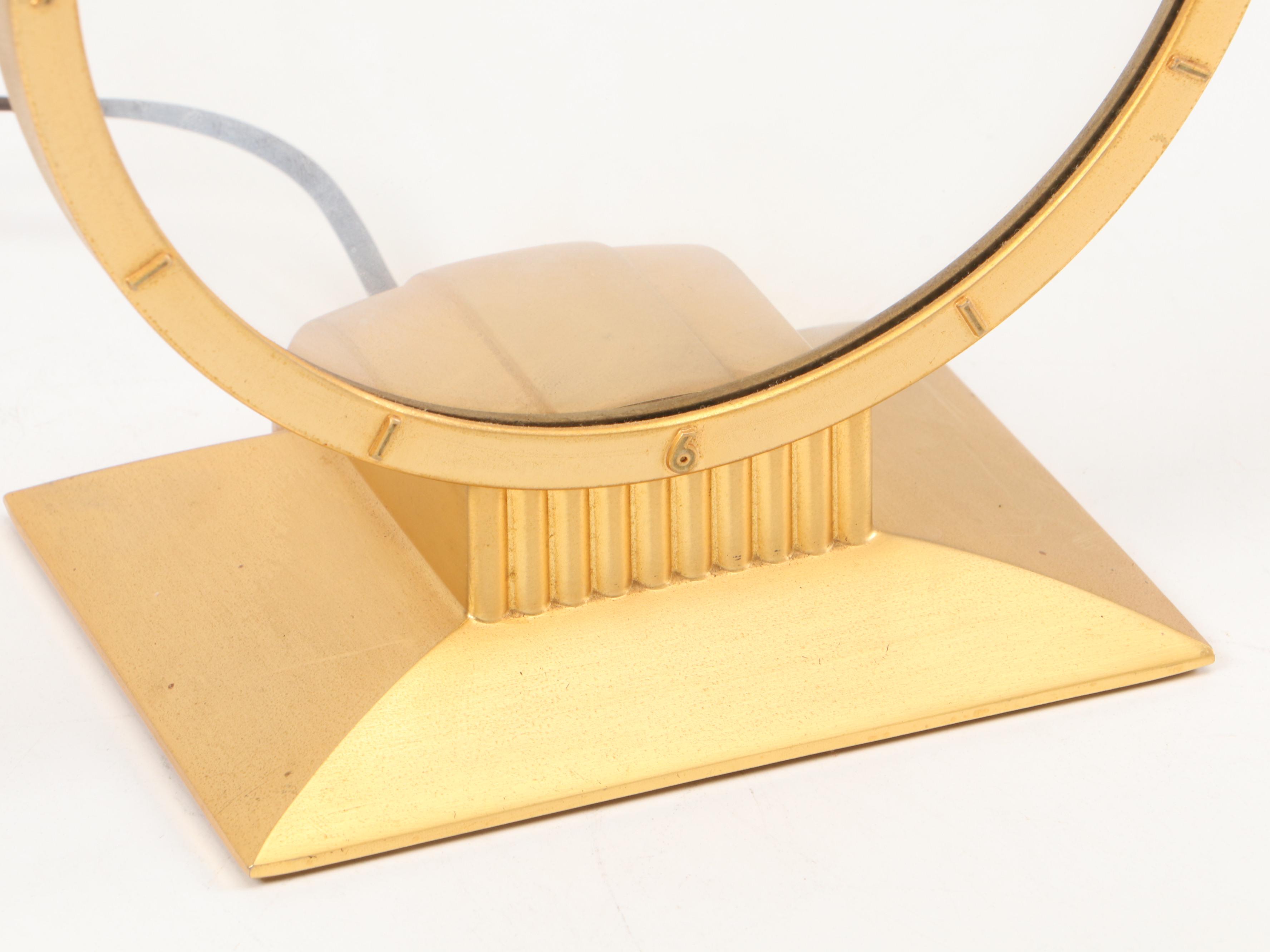 Jefferson "Golden Hour" Electric Clock