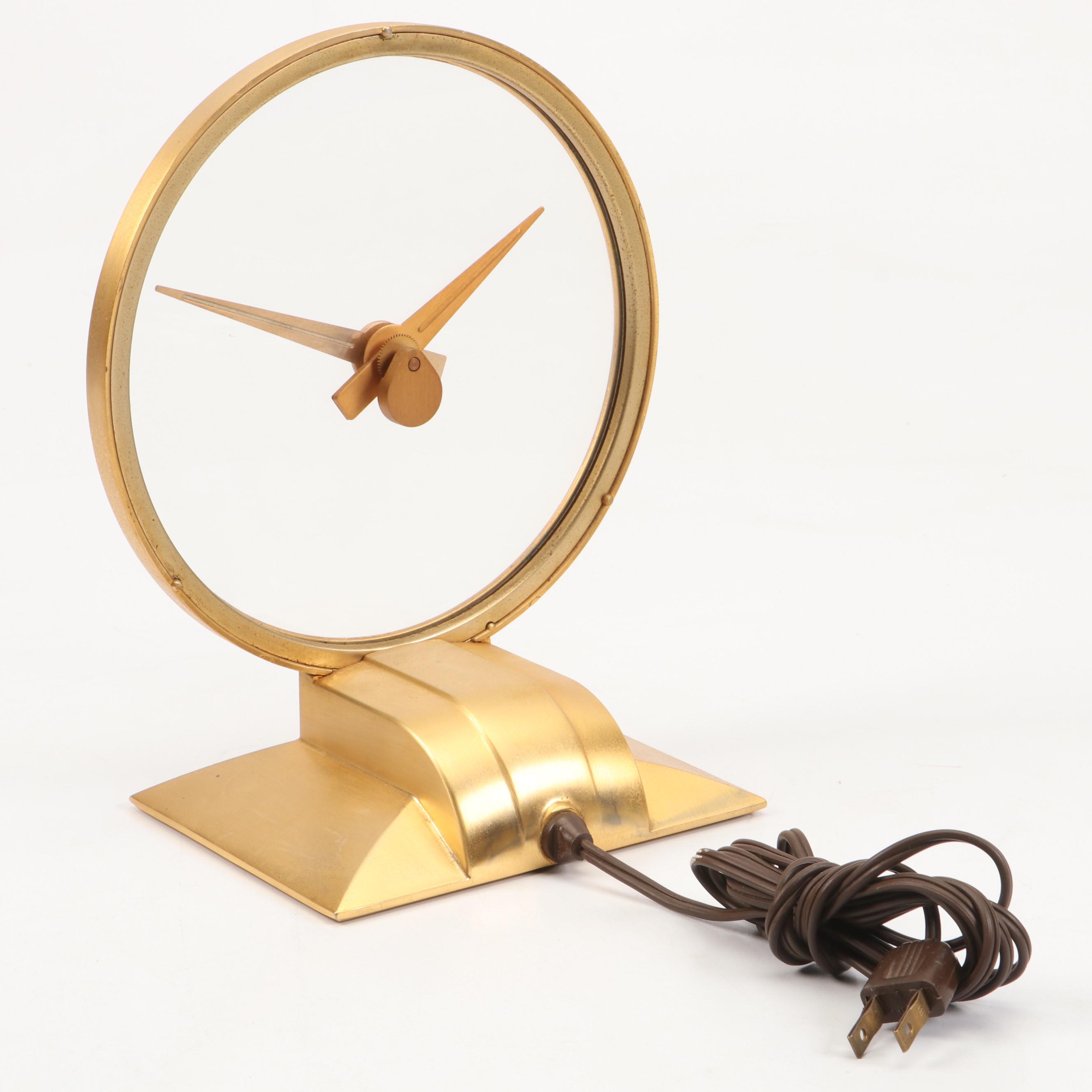 Jefferson "Golden Hour" Electric Clock