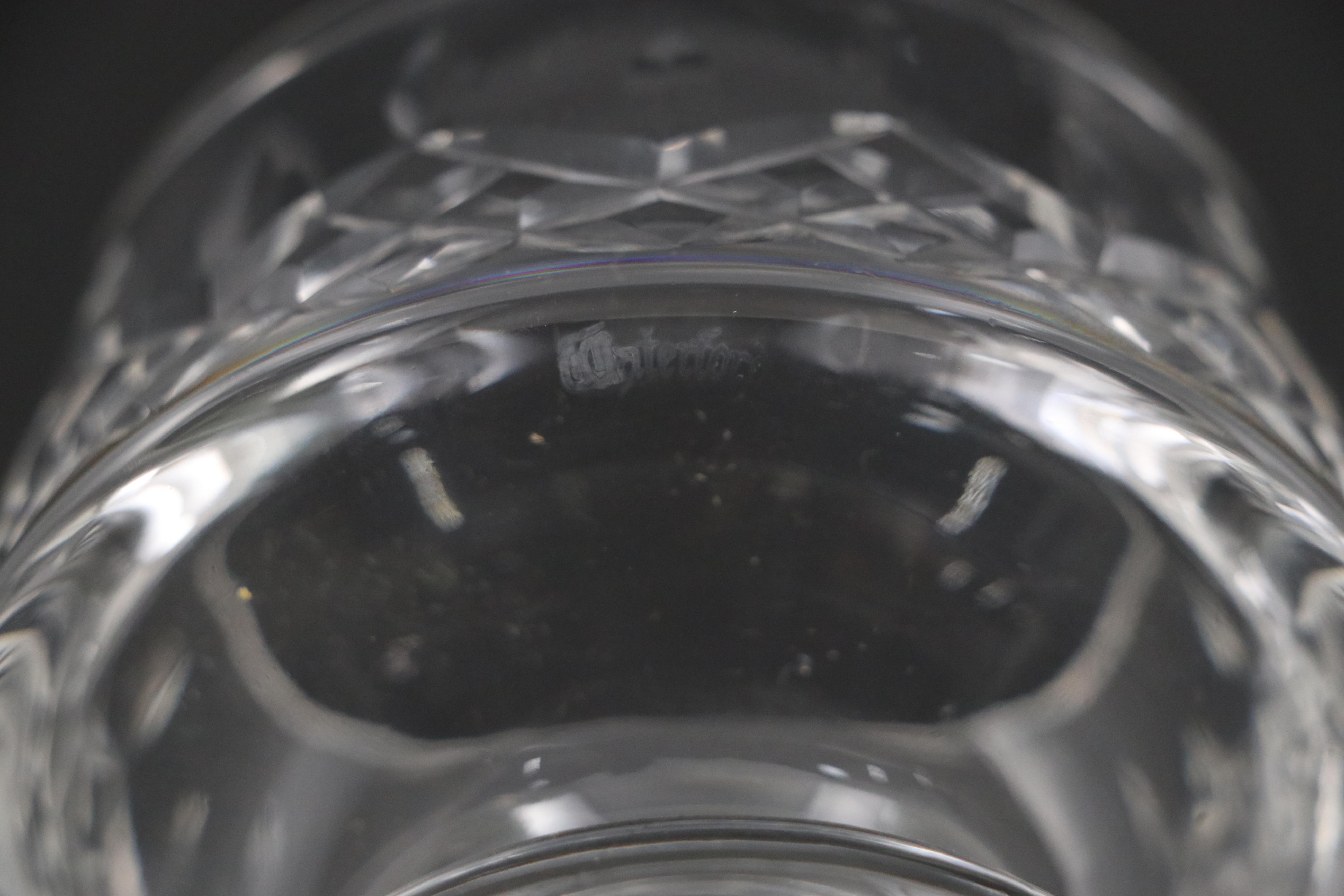 Waterford Crystal "Lismore" Square Plates with Shakers & More Table Accessories