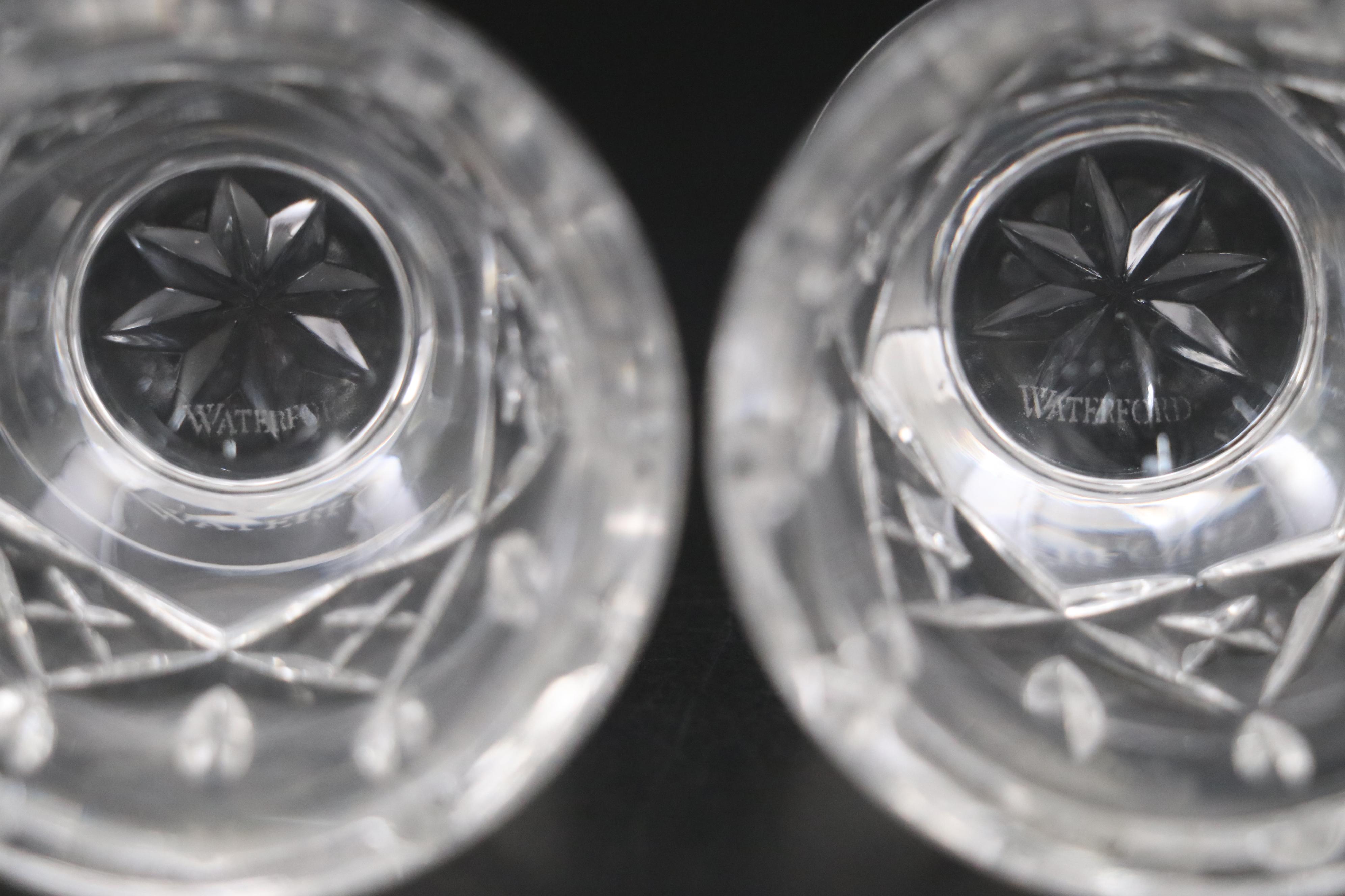 Waterford Crystal "Lismore" Square Plates with Shakers & More Table Accessories