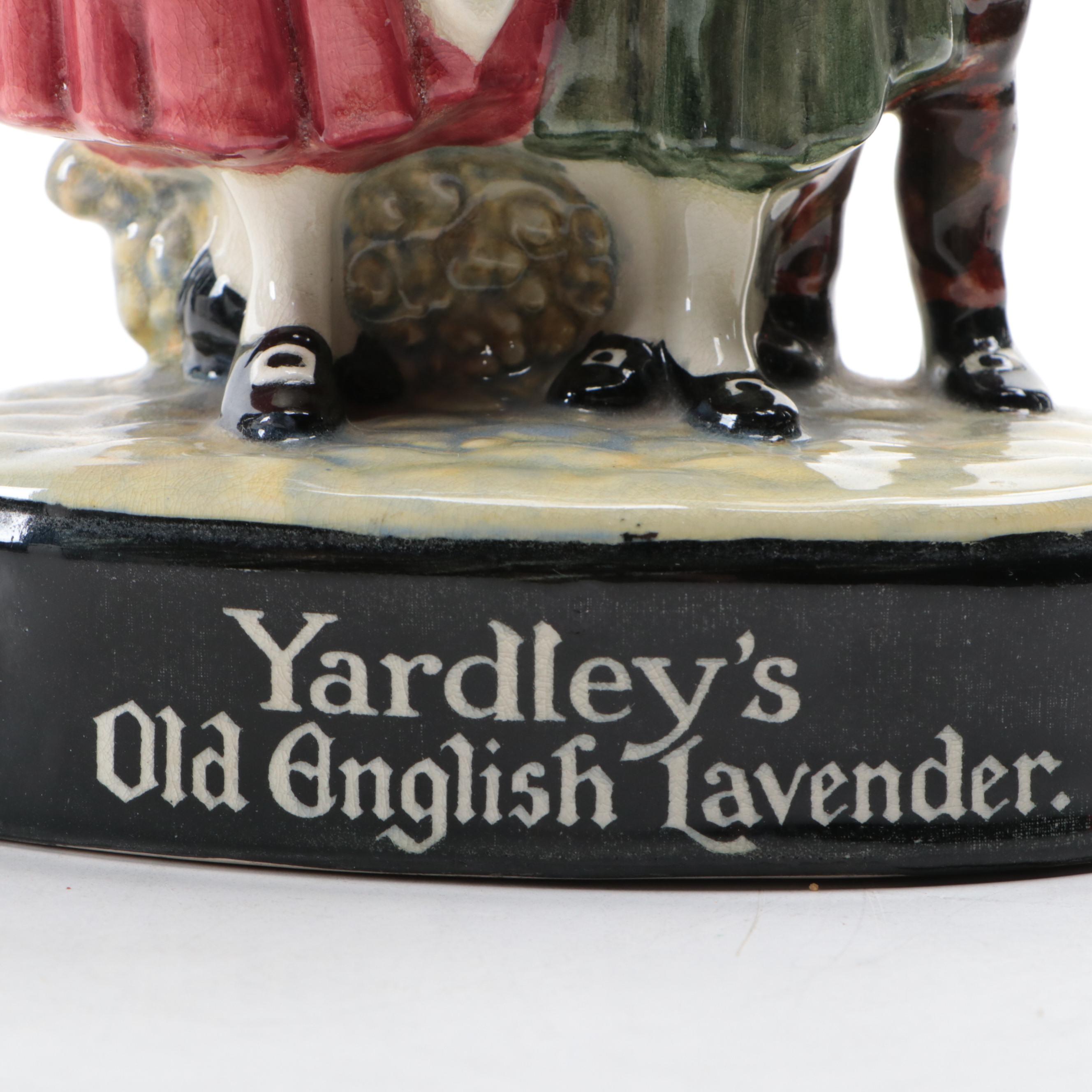 Royal Doulton Yardley's Old English Lavender Advertising Ceramic Figurine