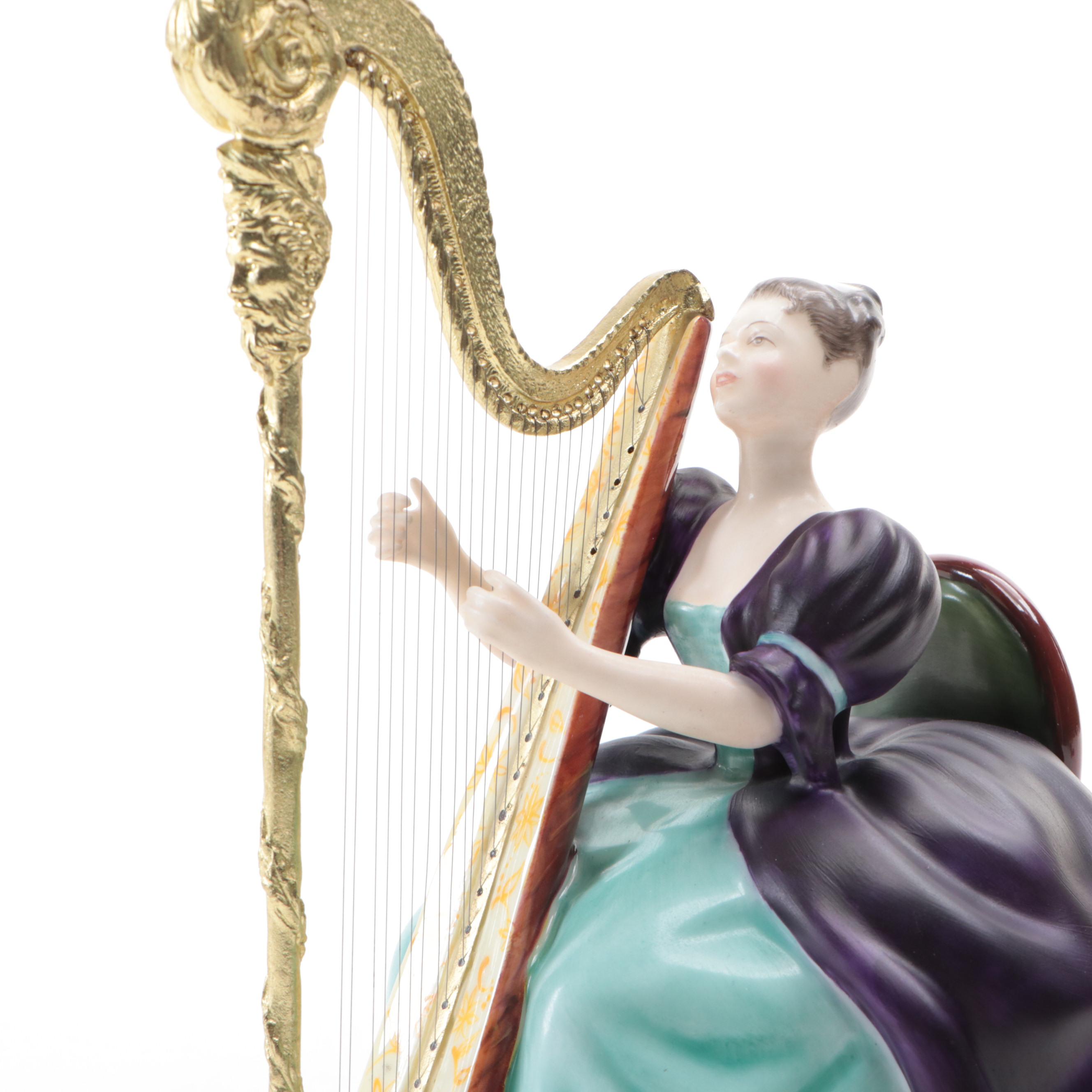 Peggy Davies for Royal Doulton Bone China "Harp" Limited Edition Figurine, 1972