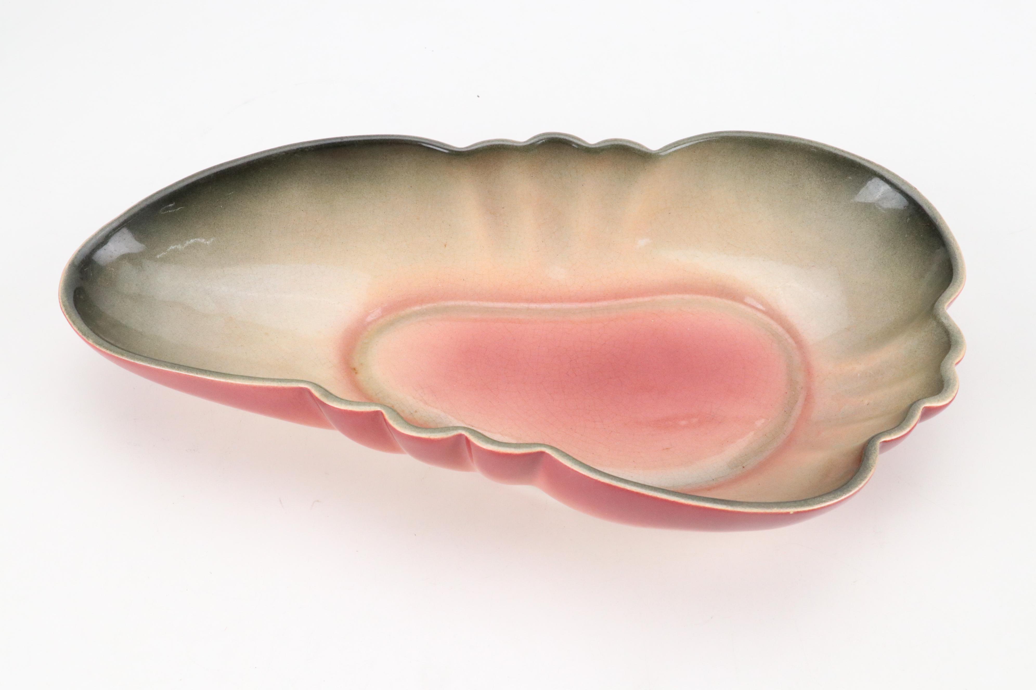 Brad Keeler Flamingo Figurine with California "Garden Time" Bowl and Figurines