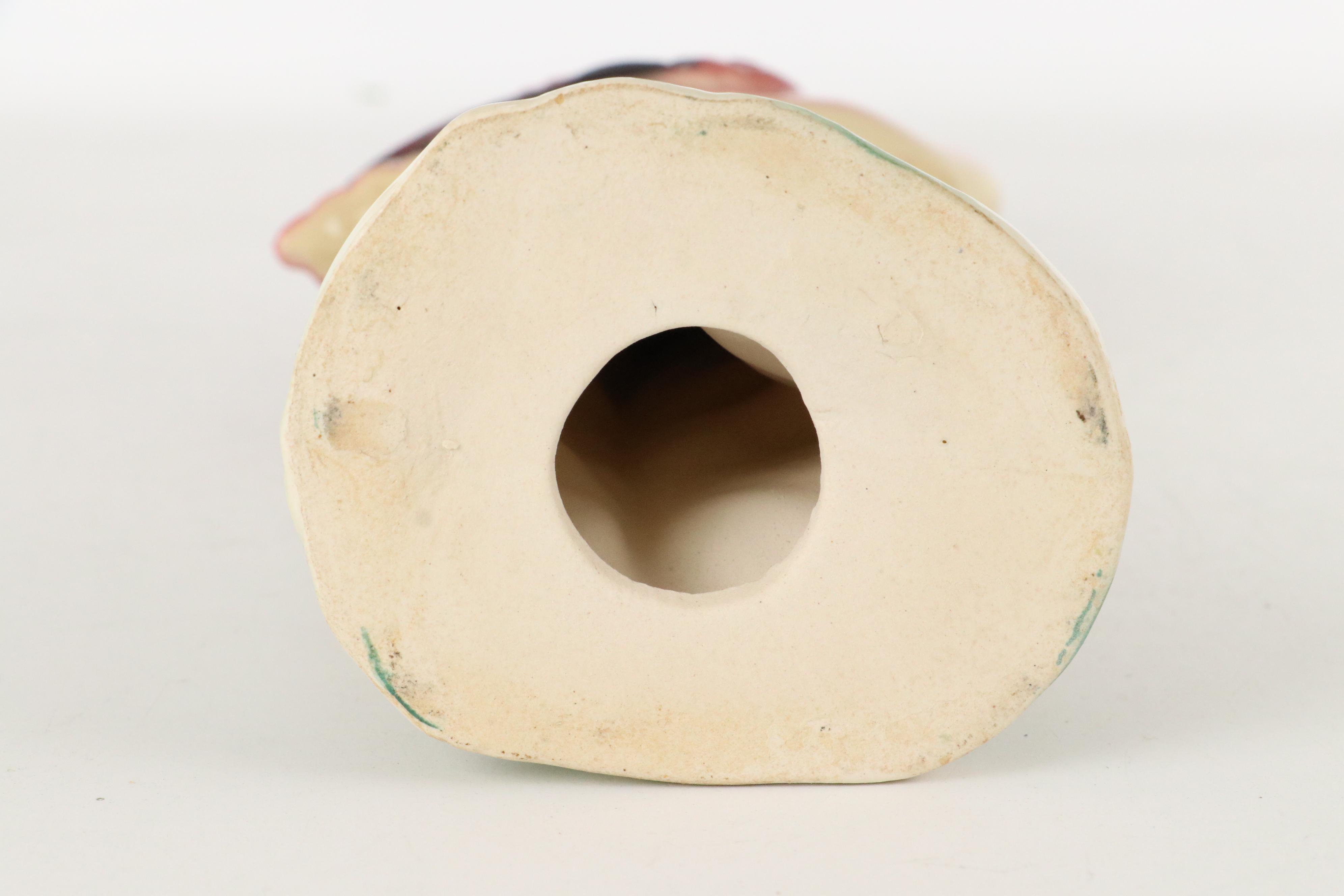 Brad Keeler Flamingo Figurine with California "Garden Time" Bowl and Figurines