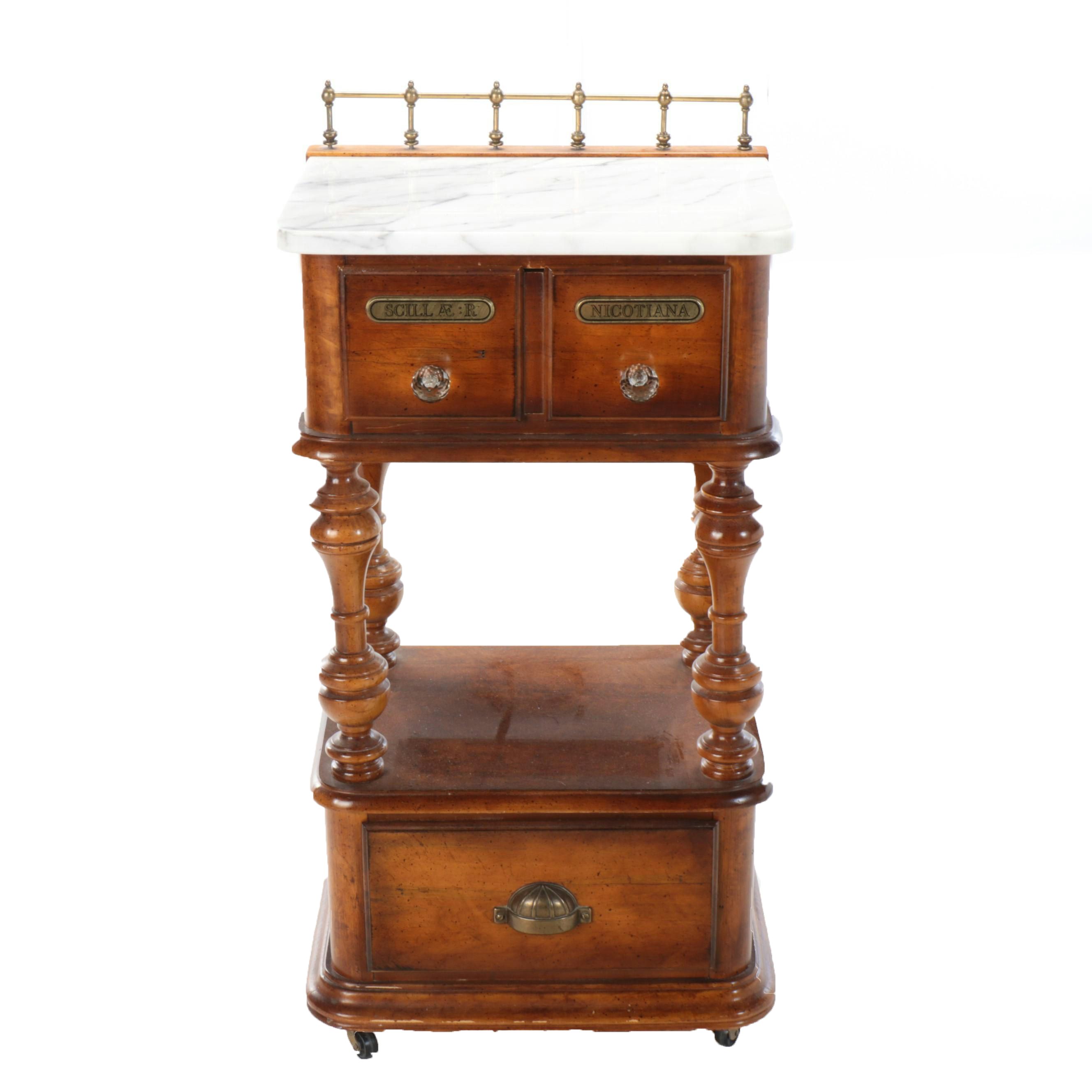 Pulaski Apothecary St James Marble-Top Washstand