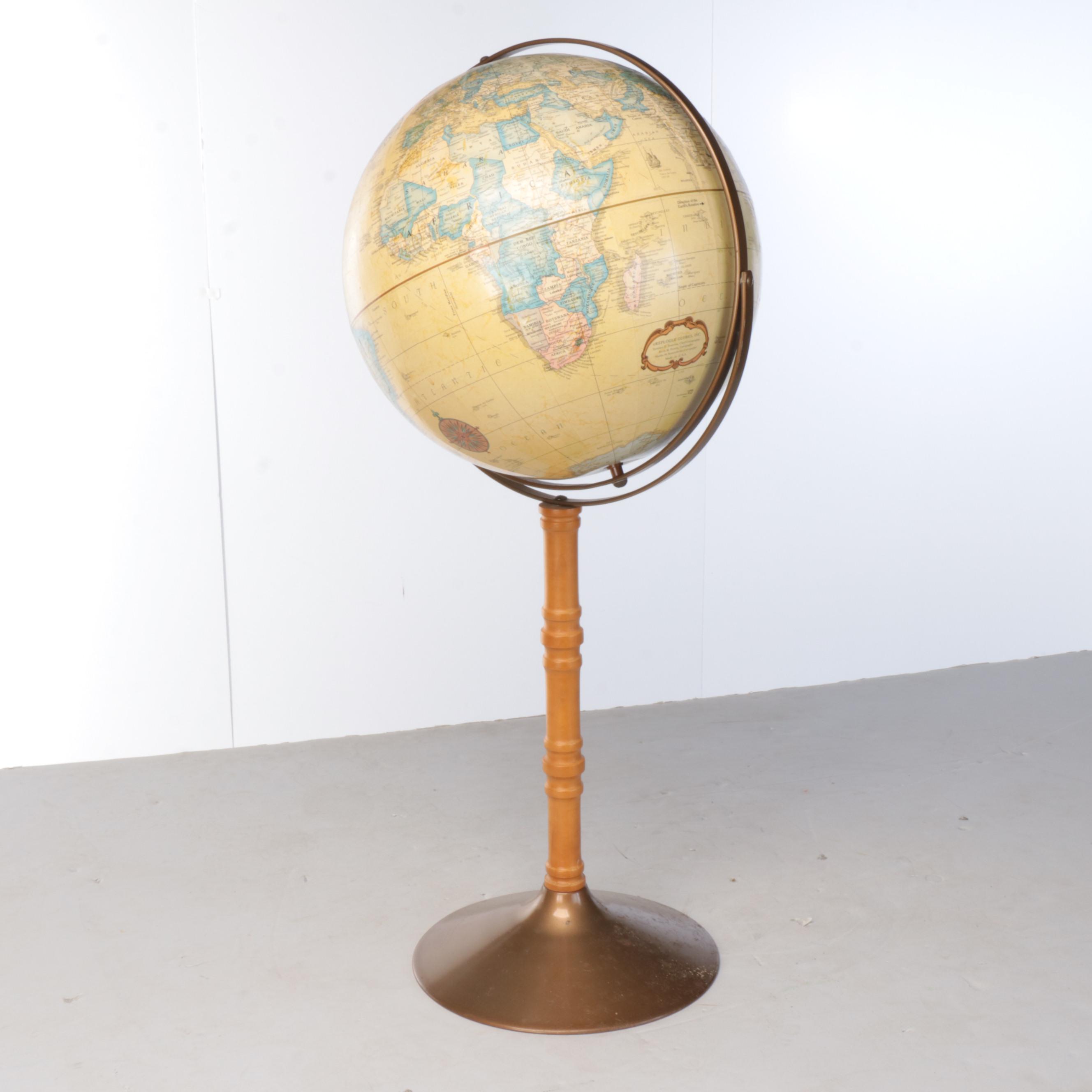 Replogle Globes 16" World Classic Series Globe on Wood Stand