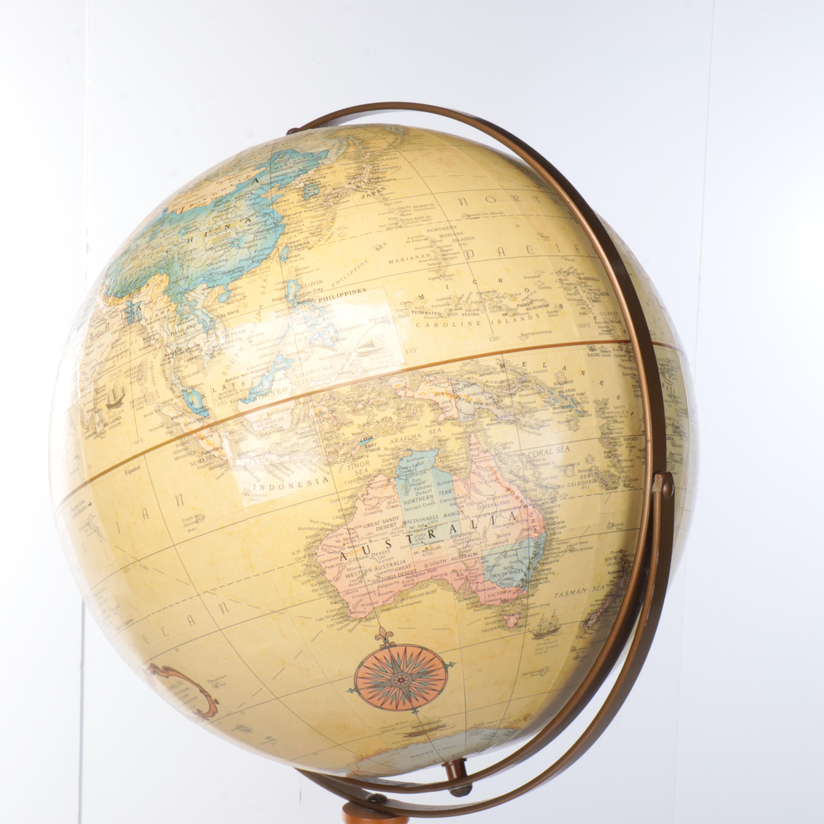 Replogle Globes 16" World Classic Series Globe on Wood Stand
