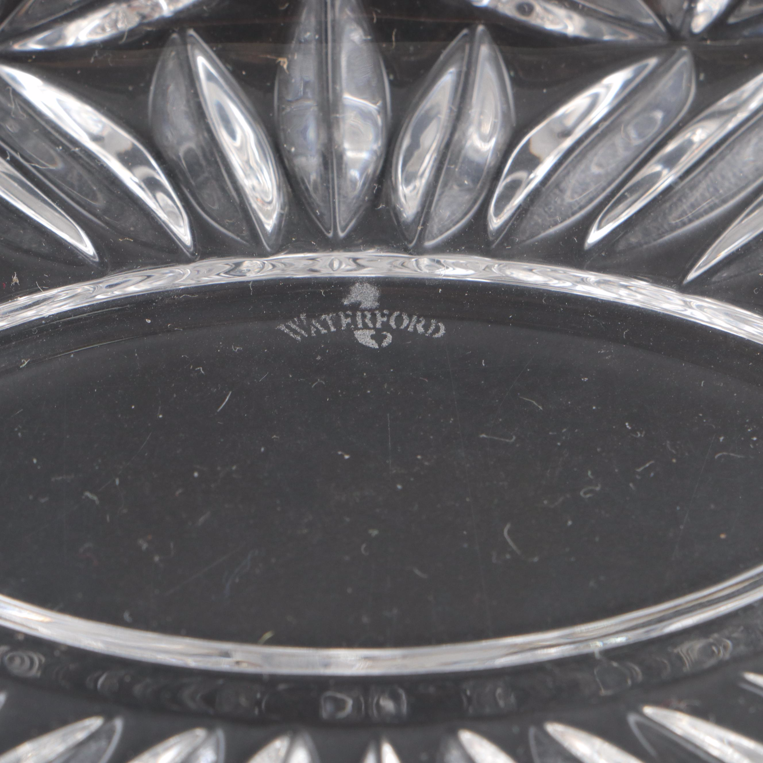 Waterford Crystal "Balmoral" Footed Bowl with Bud Vase, Candlestick, and More