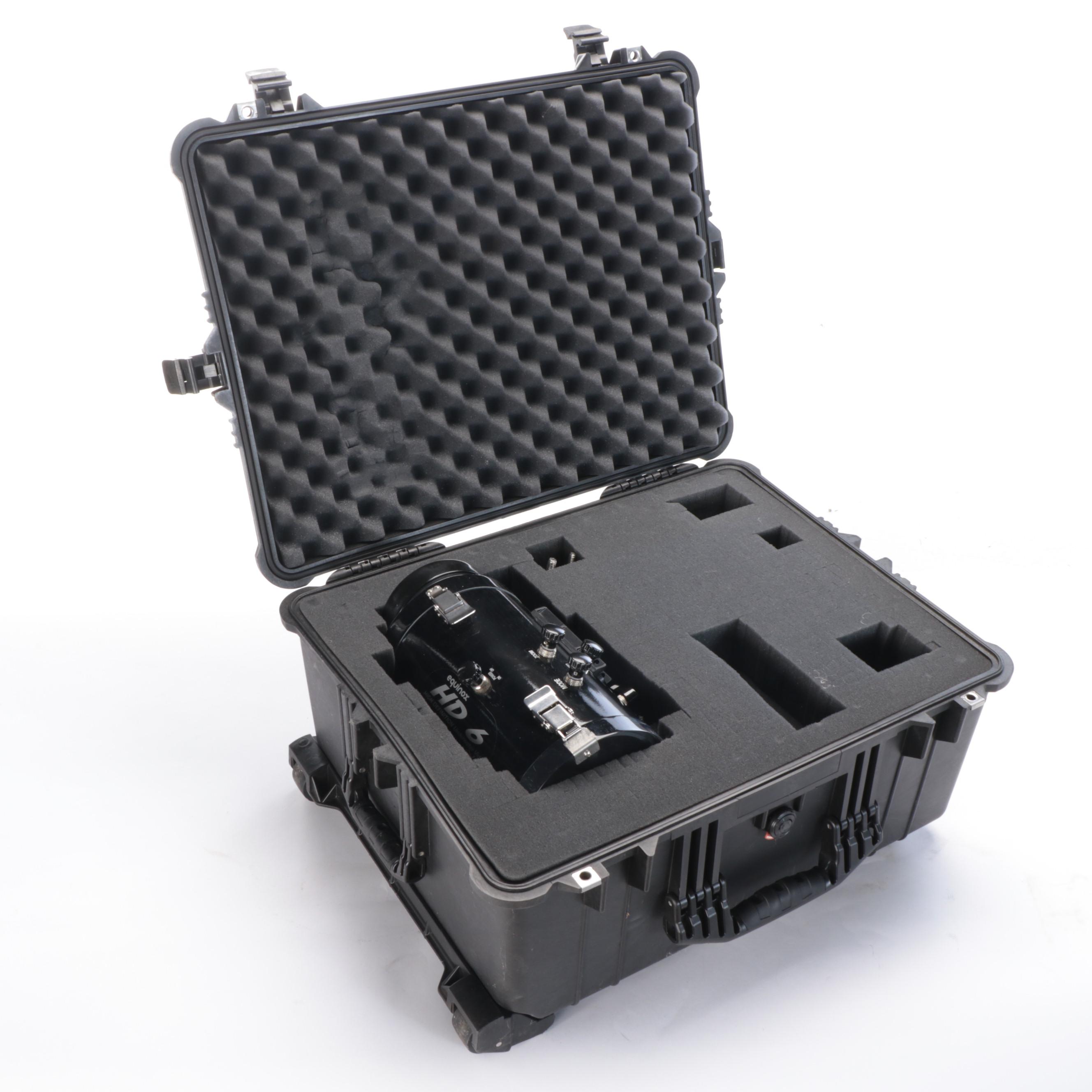 Equinox HD6 High Definition Underwater Video Camera Housing & Travel Case