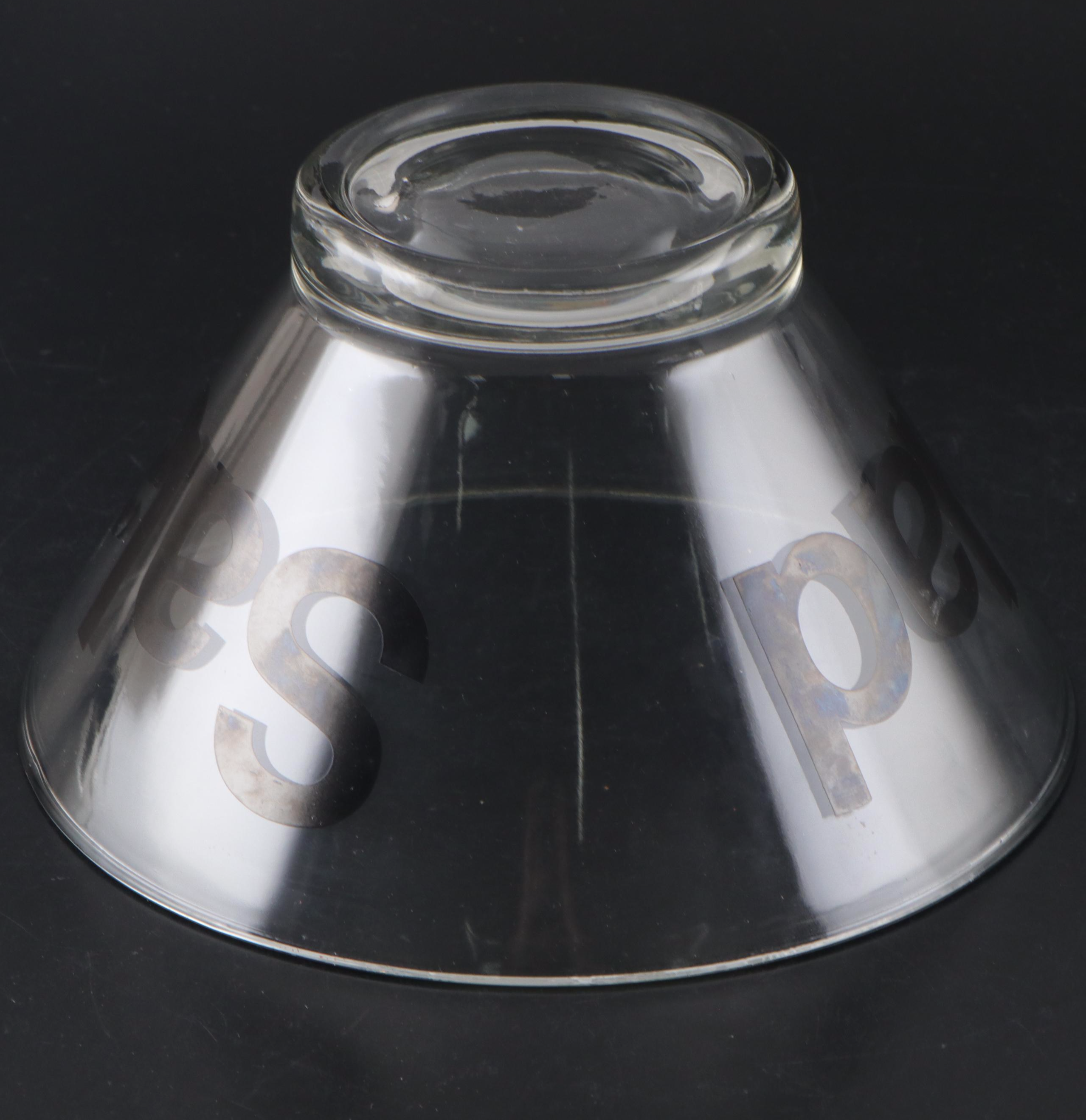 Wheaton Glass Salad Bowl with Acrylic Claw Salad Forks