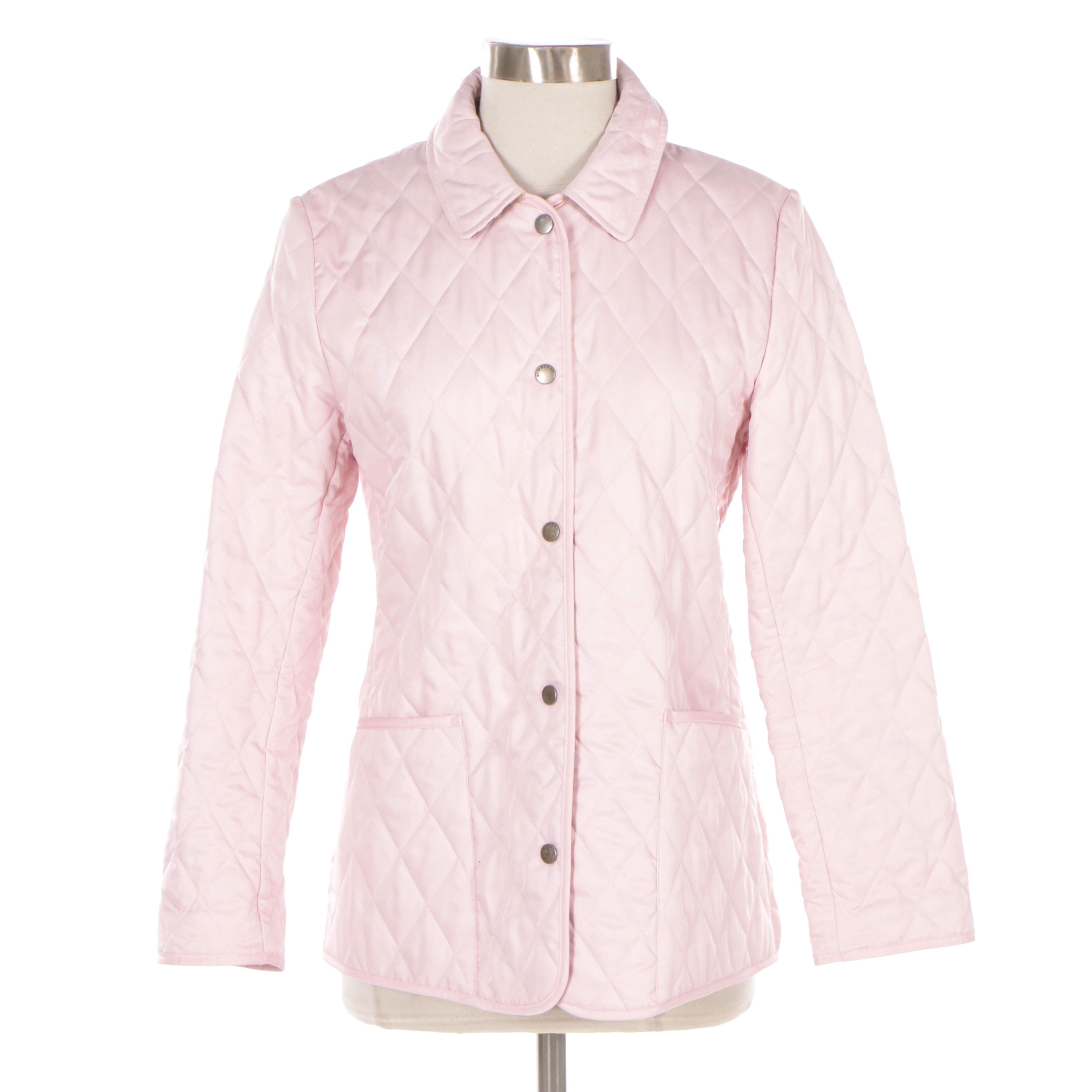 Light pink burberry jacket cheap