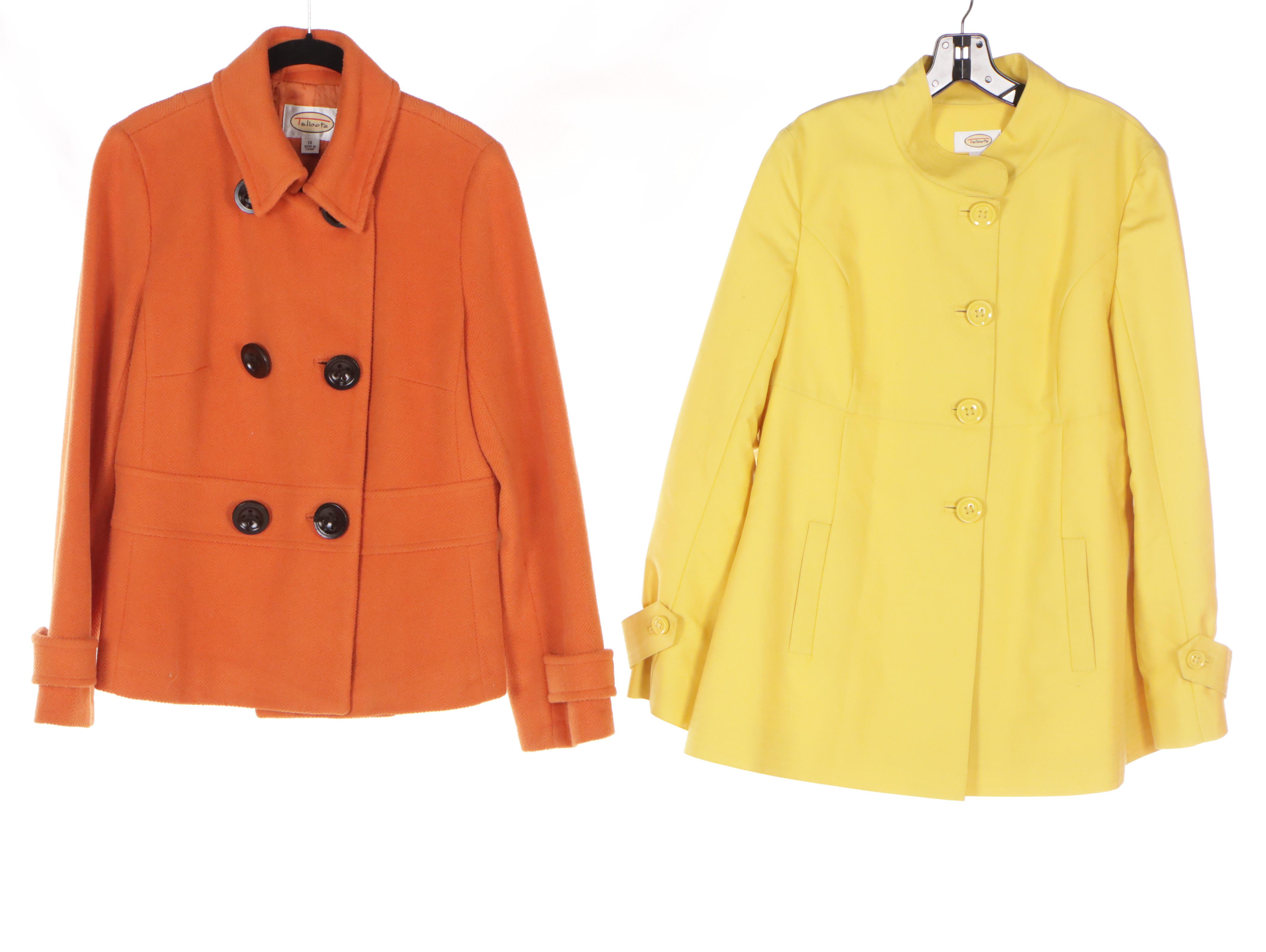 Talbots Cotton and Wool Blend Jackets with Tory Burch Mariel Wool Blend Dress