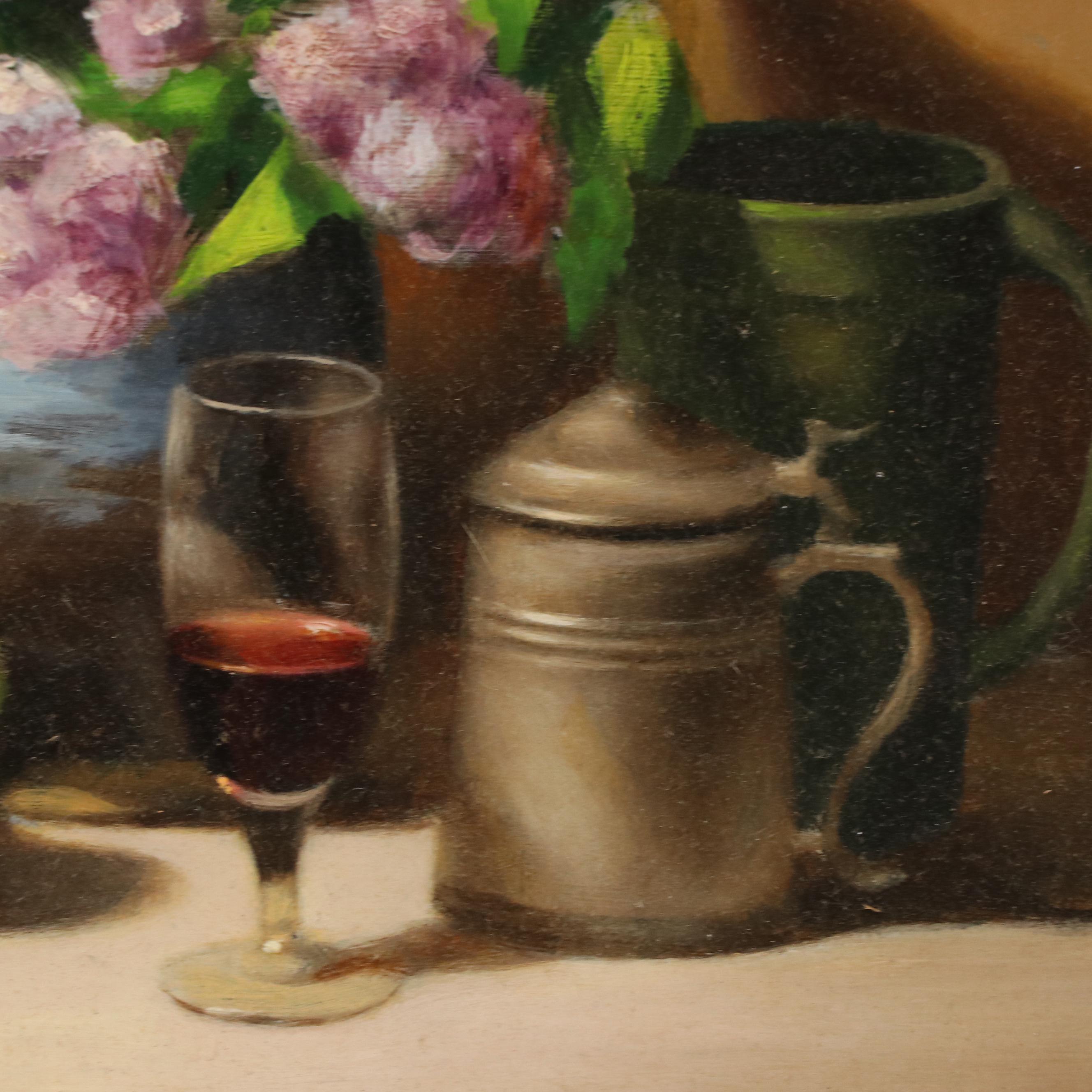 EJK Still Life Oil Painting