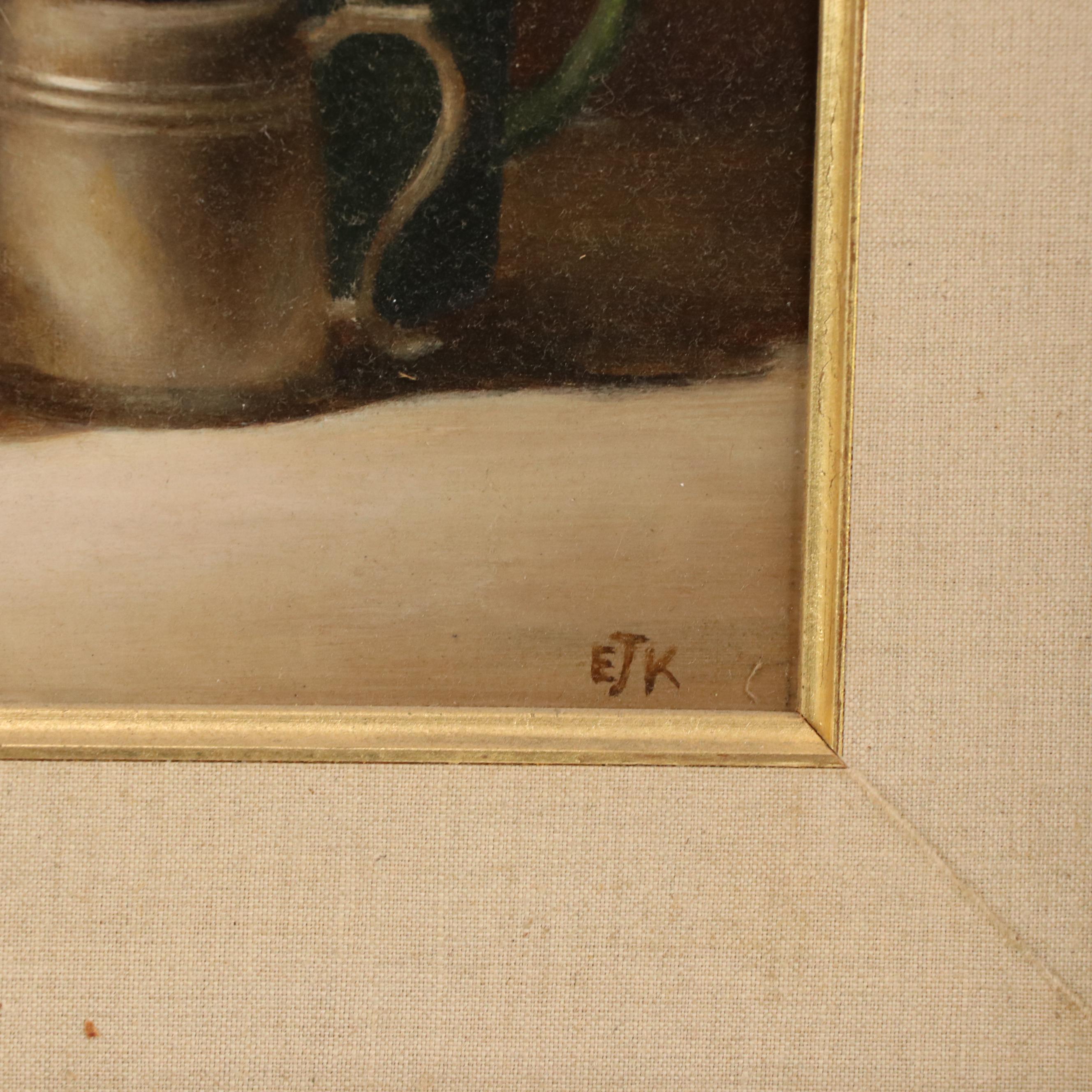 EJK Still Life Oil Painting