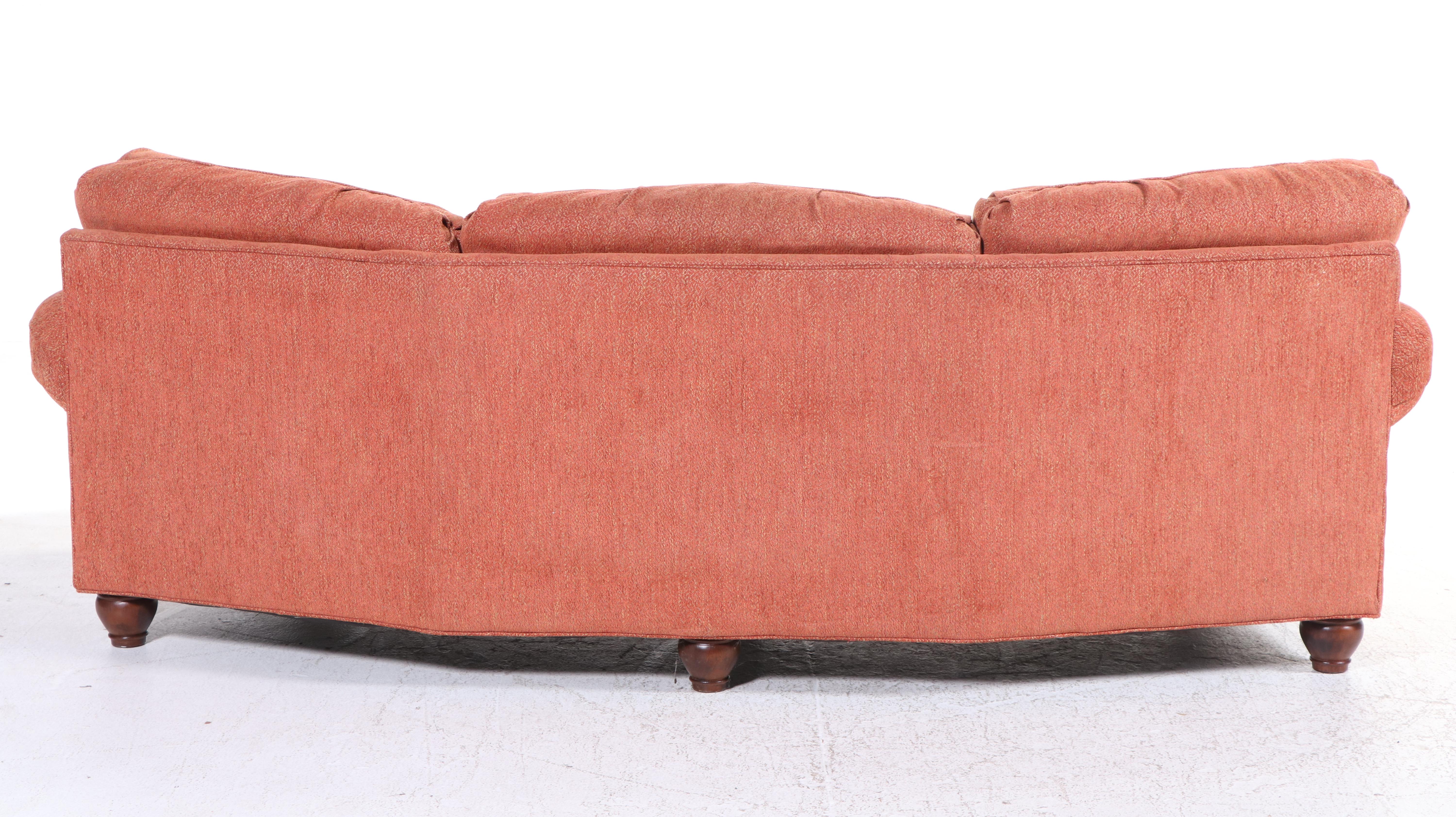 Fairfield Upholstered Curved Sofa