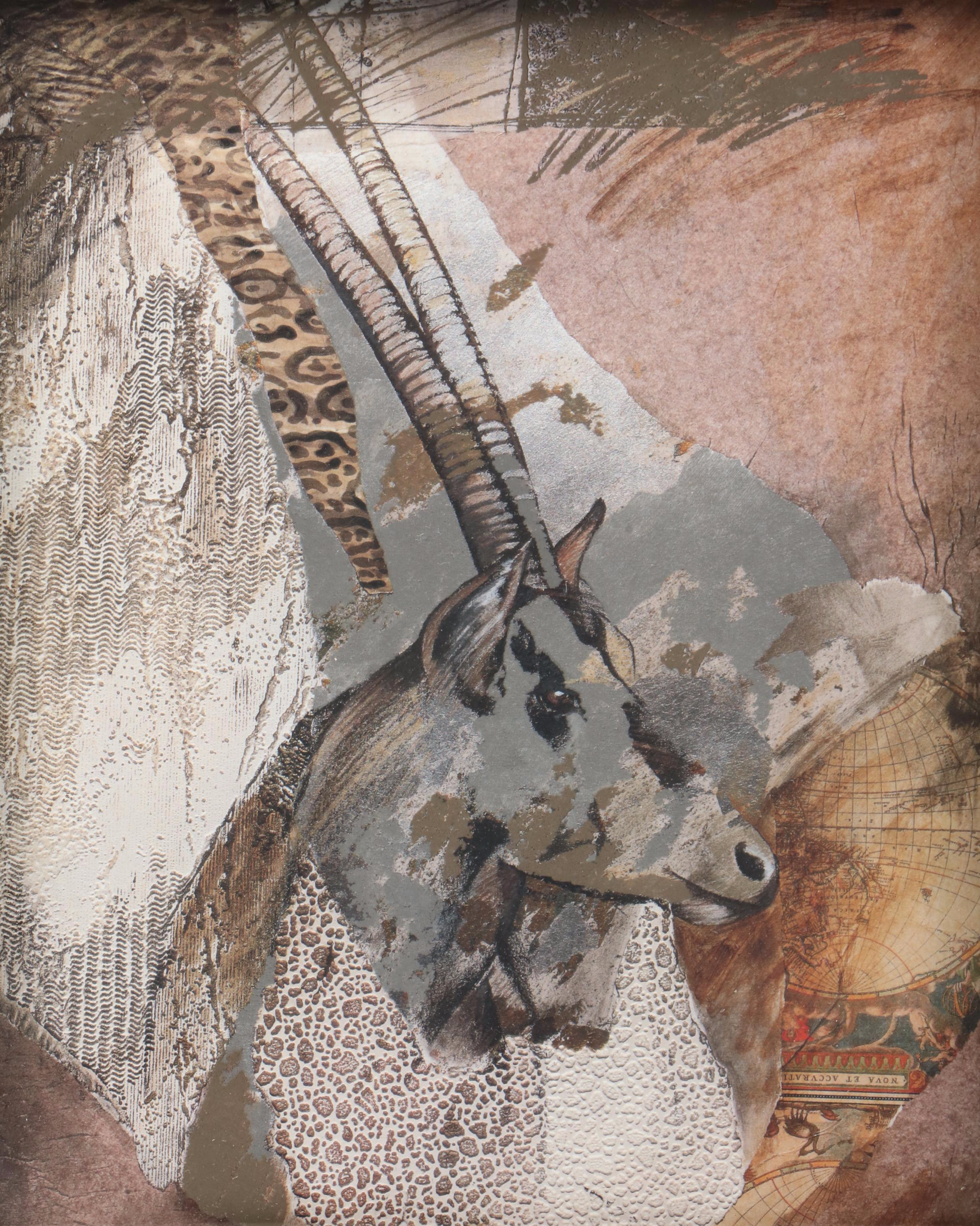 Ann Dillards for Pier 1 Imports "Afrique" Framed Prints