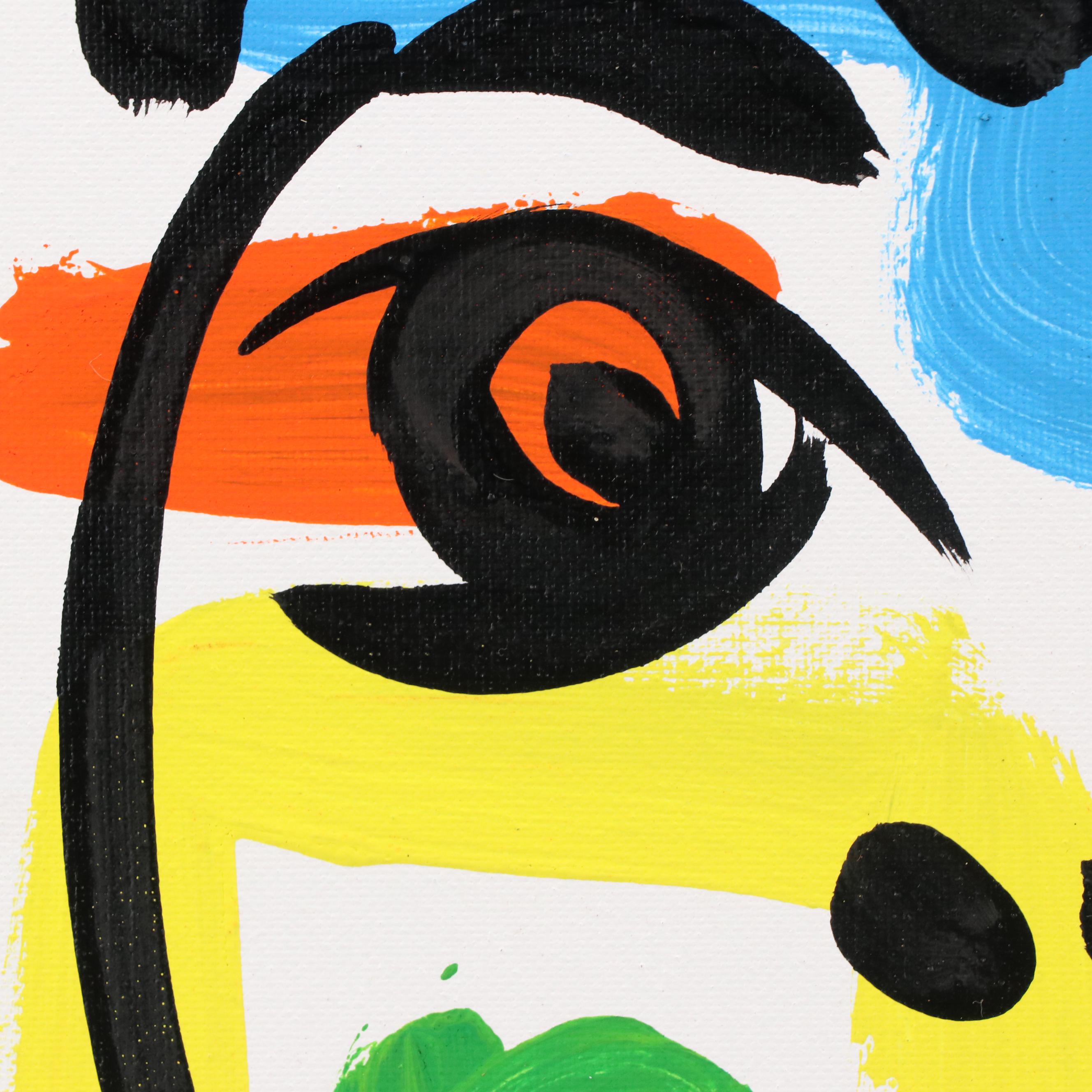 Peter Robert Keil Stylized Acrylic Portrait