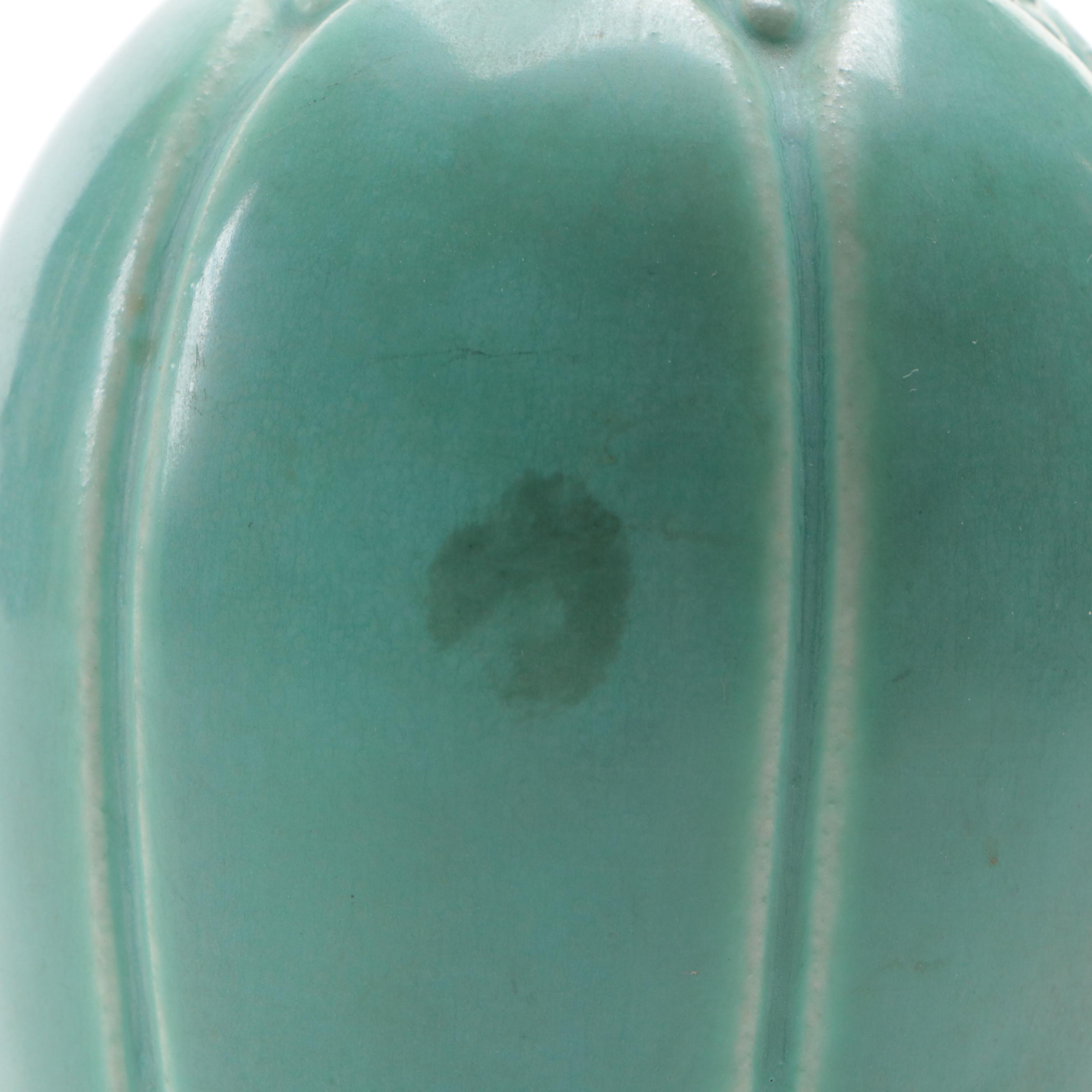 Rookwood Pottery Matte Emerald Glaze Art Pottery Vase, 2010