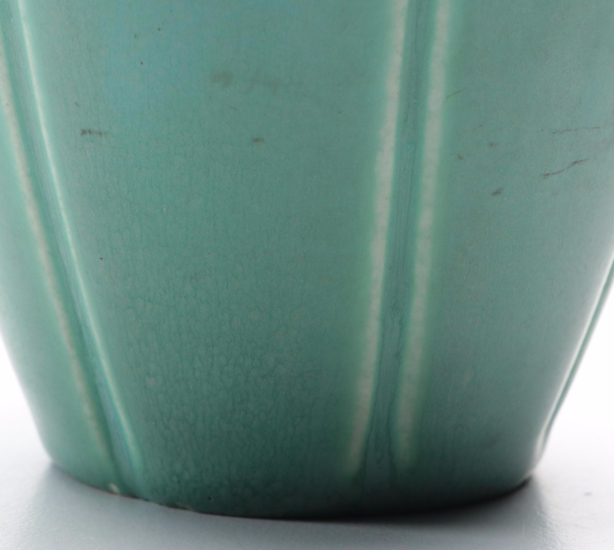Rookwood Pottery Matte Emerald Glaze Art Pottery Vase, 2010
